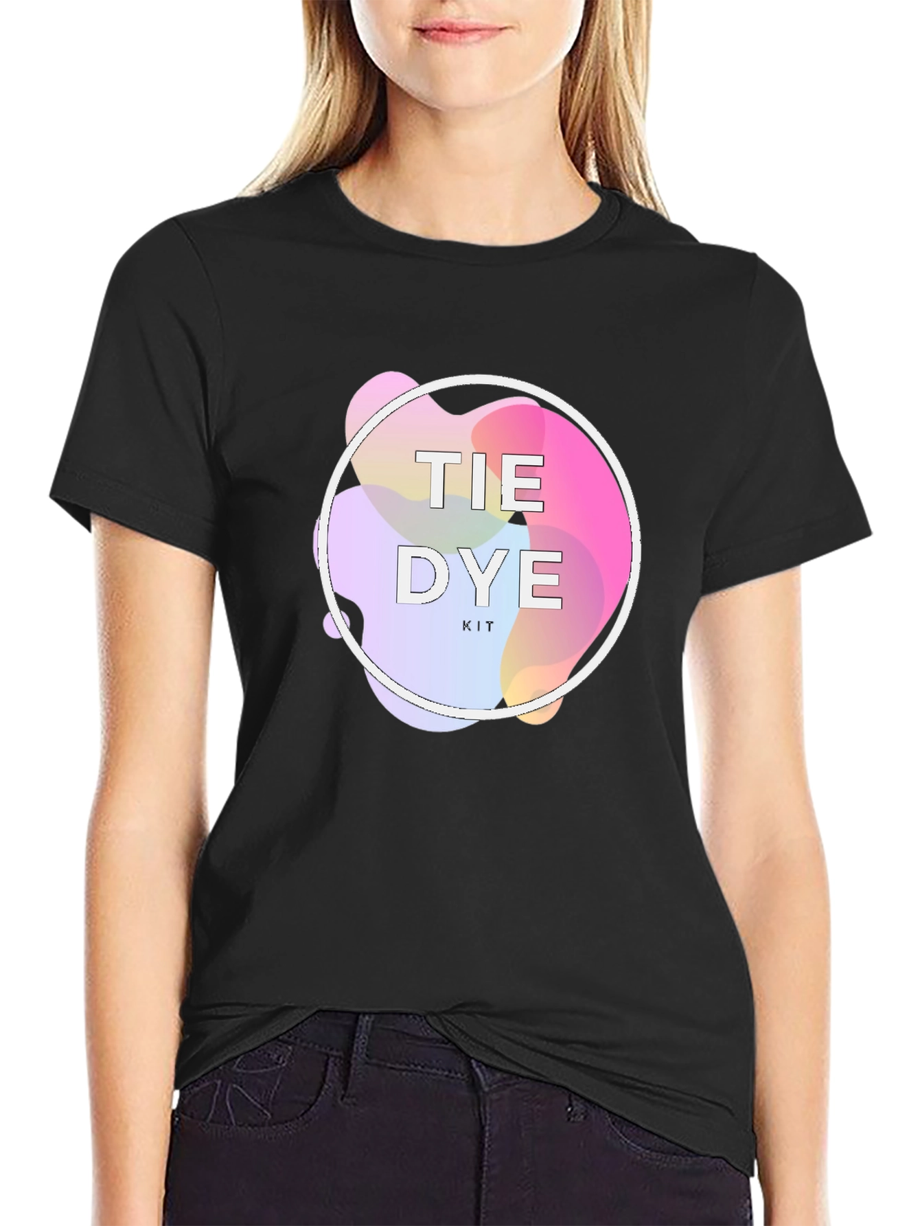 Tie Dye Kit T-Shirt - Trendy Graphic Tee
