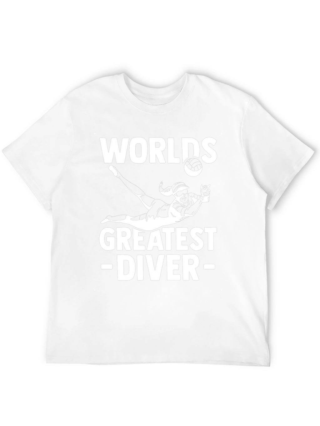 Worlds Greatest Diver Black T-Shirt
