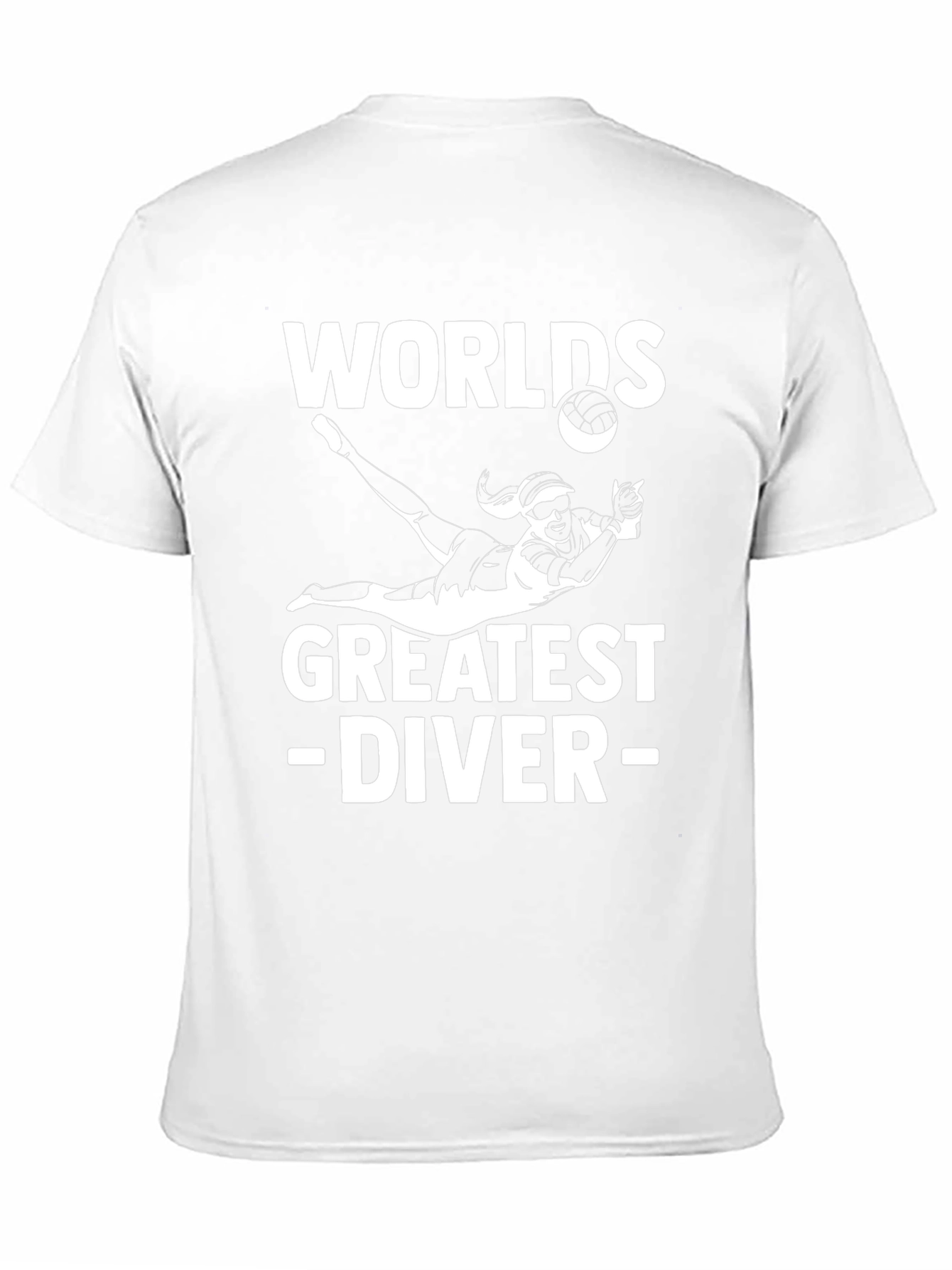 Worlds Greatest Diver Black T-Shirt