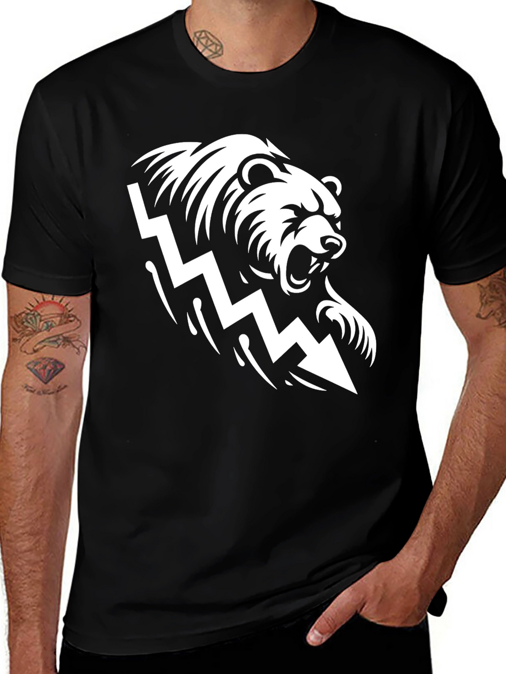 Bear Market Black T-Shirt