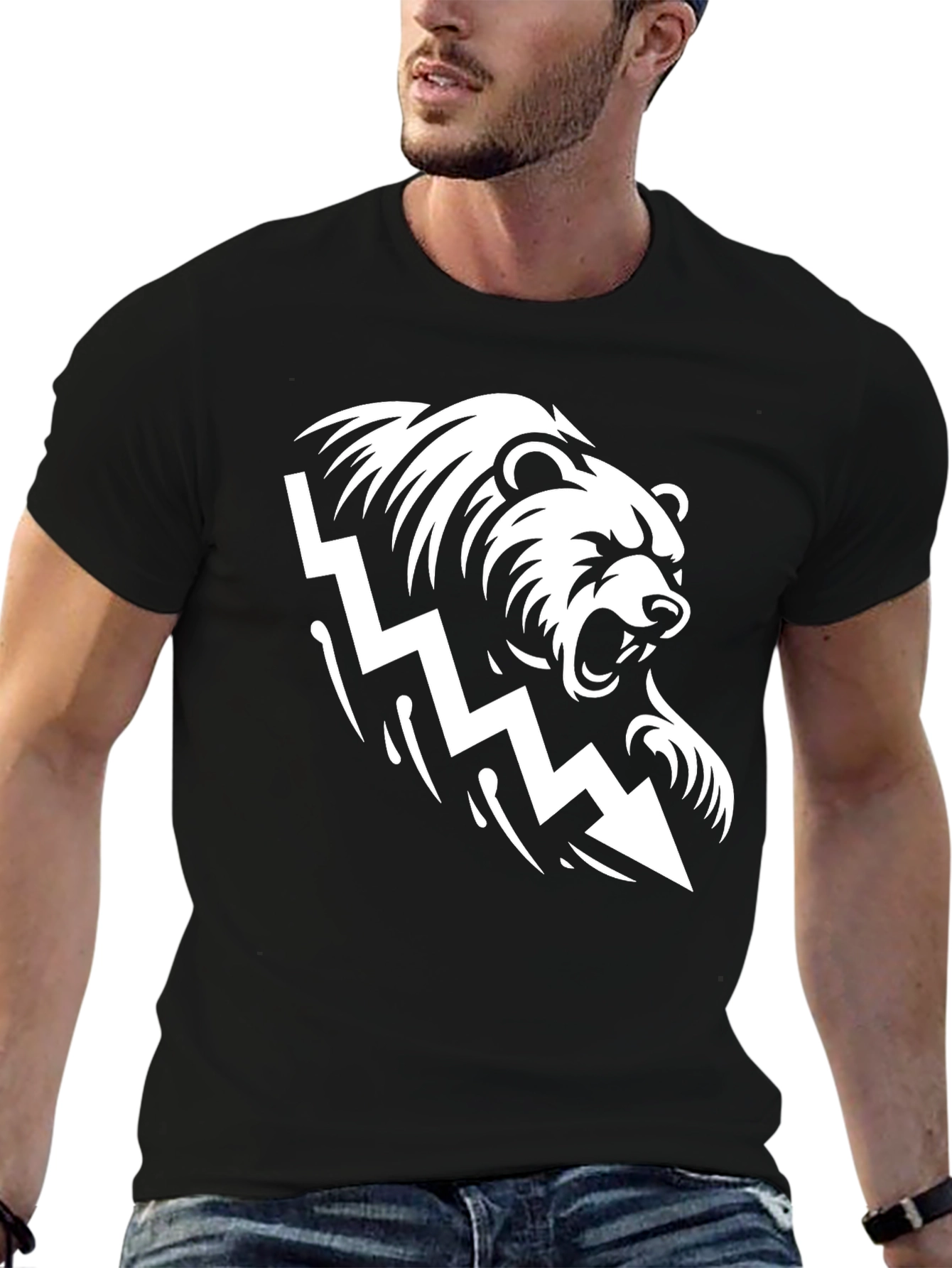 Bear Market Black T-Shirt