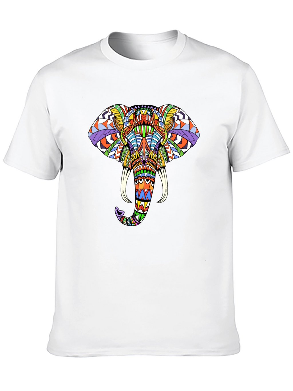 Elephant Graphic Tee - Vibrant & Unique Design