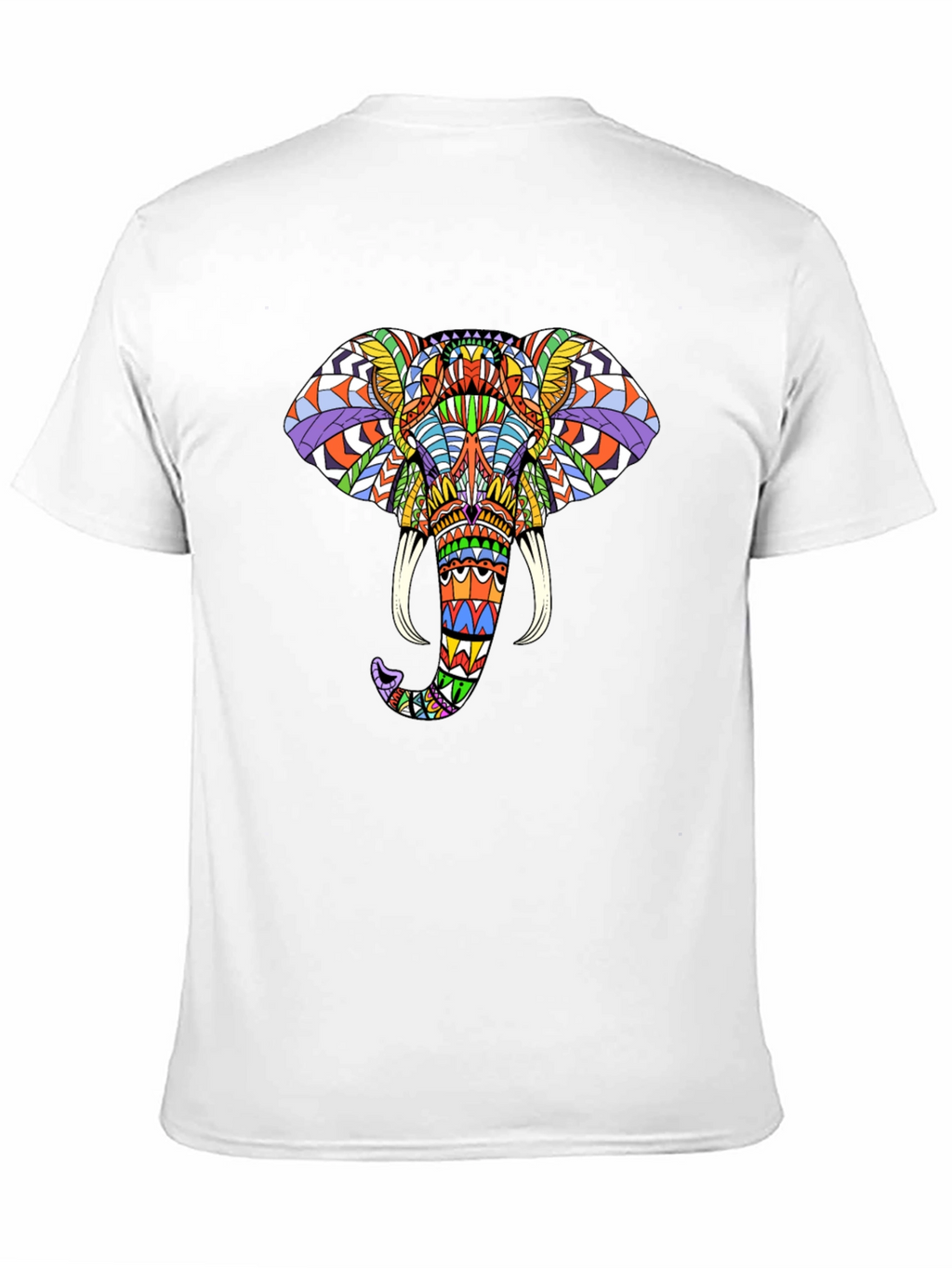 Elephant Graphic Tee - Vibrant & Unique Design