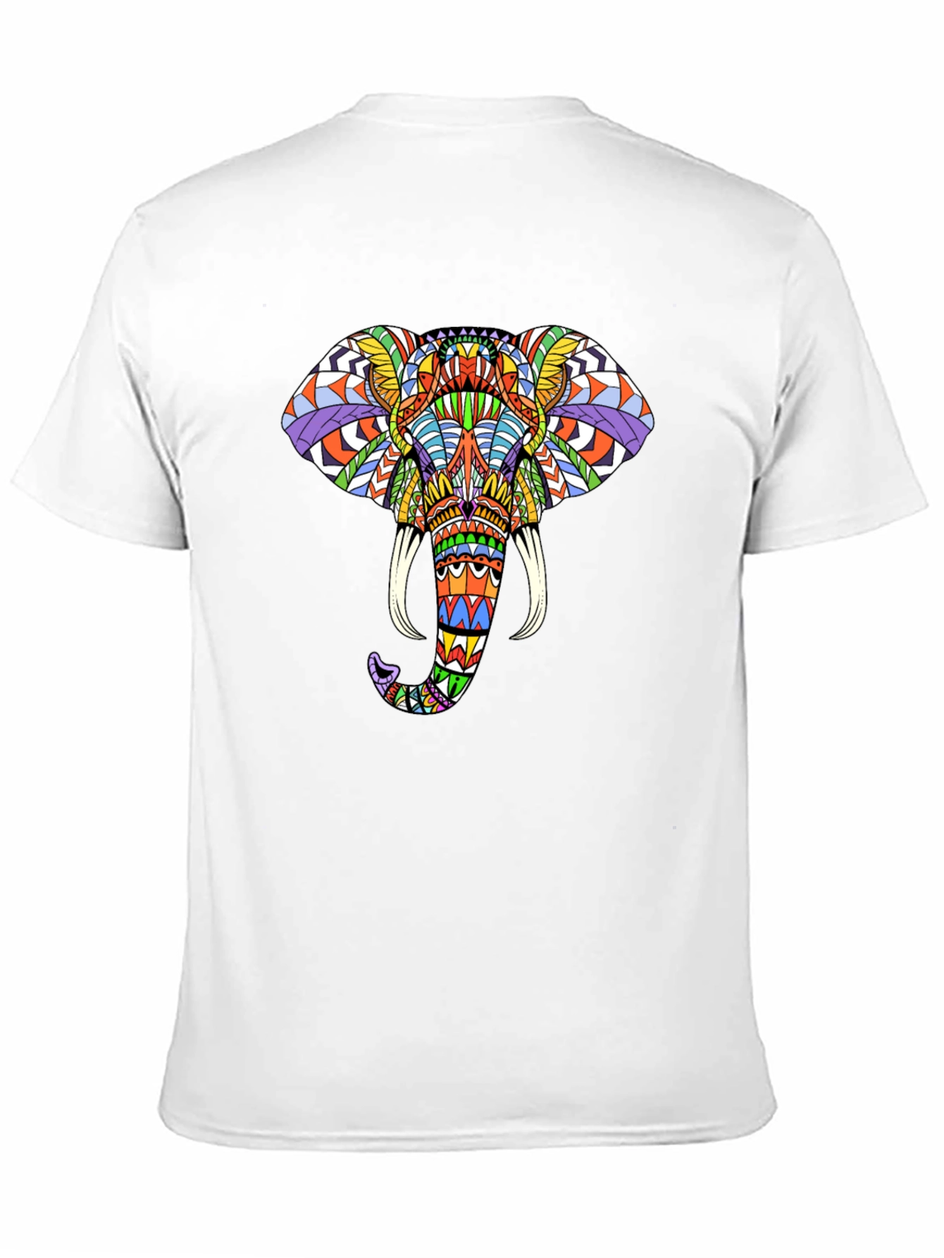 Elephant Graphic Tee - Vibrant & Unique Design