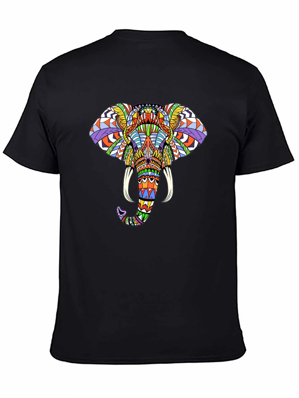 Elephant Graphic Tee - Vibrant & Unique Design