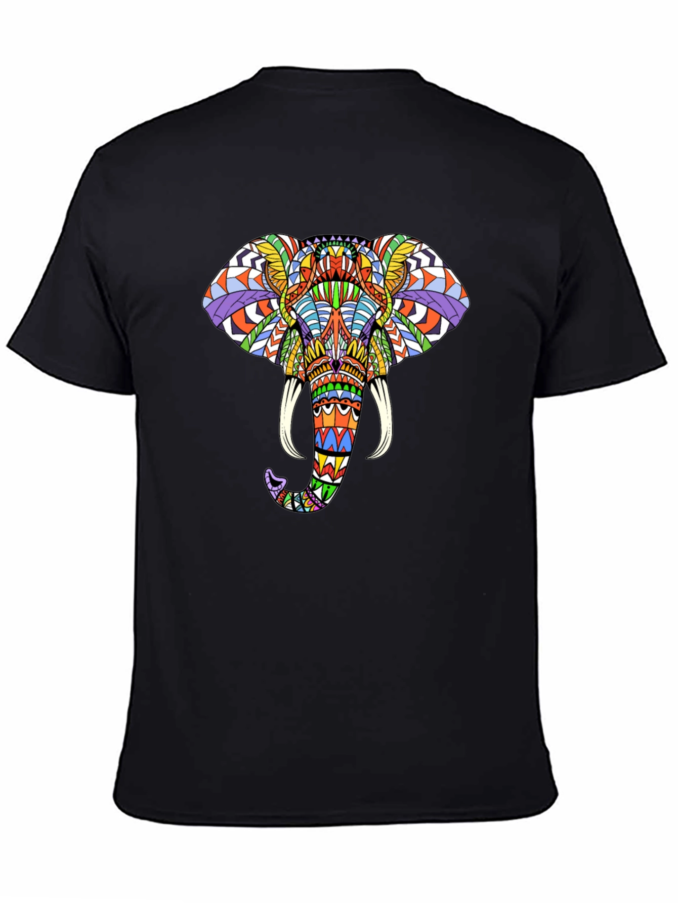 Elephant Graphic Tee - Vibrant & Unique Design