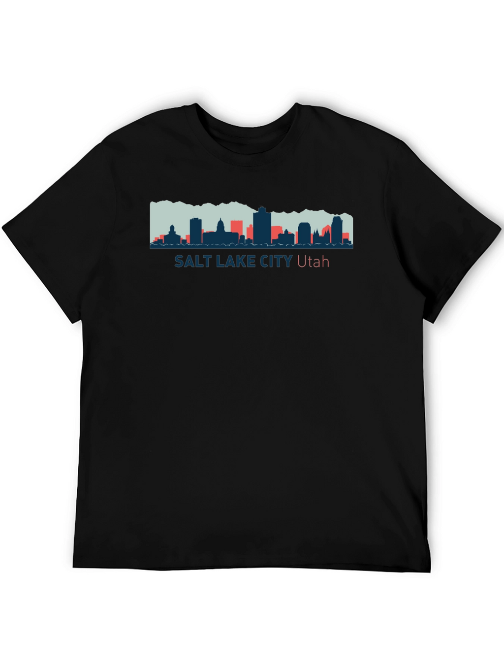 Salt Lake City Utah Skyline T-Shirt