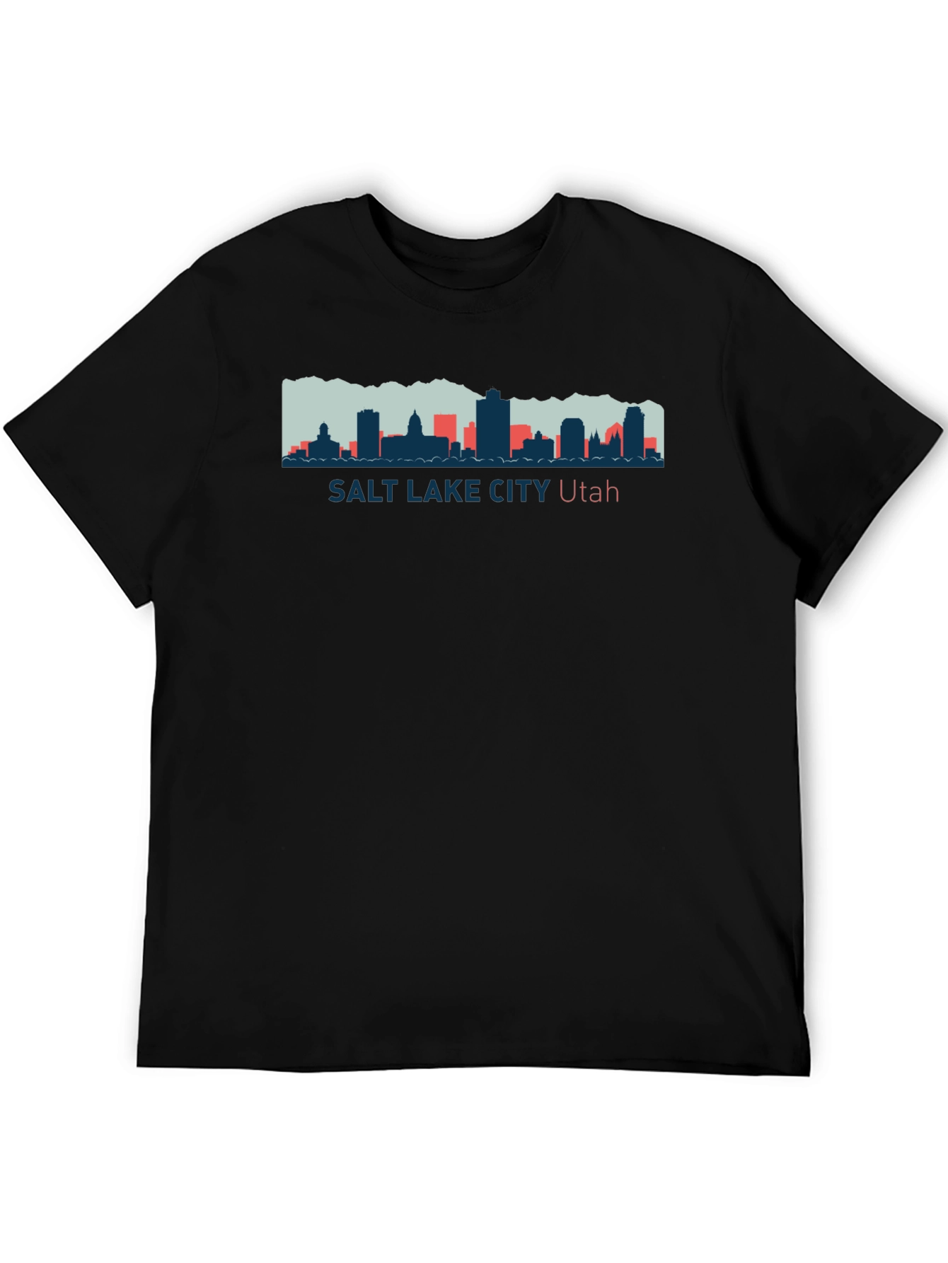 Salt Lake City Utah Skyline T-Shirt