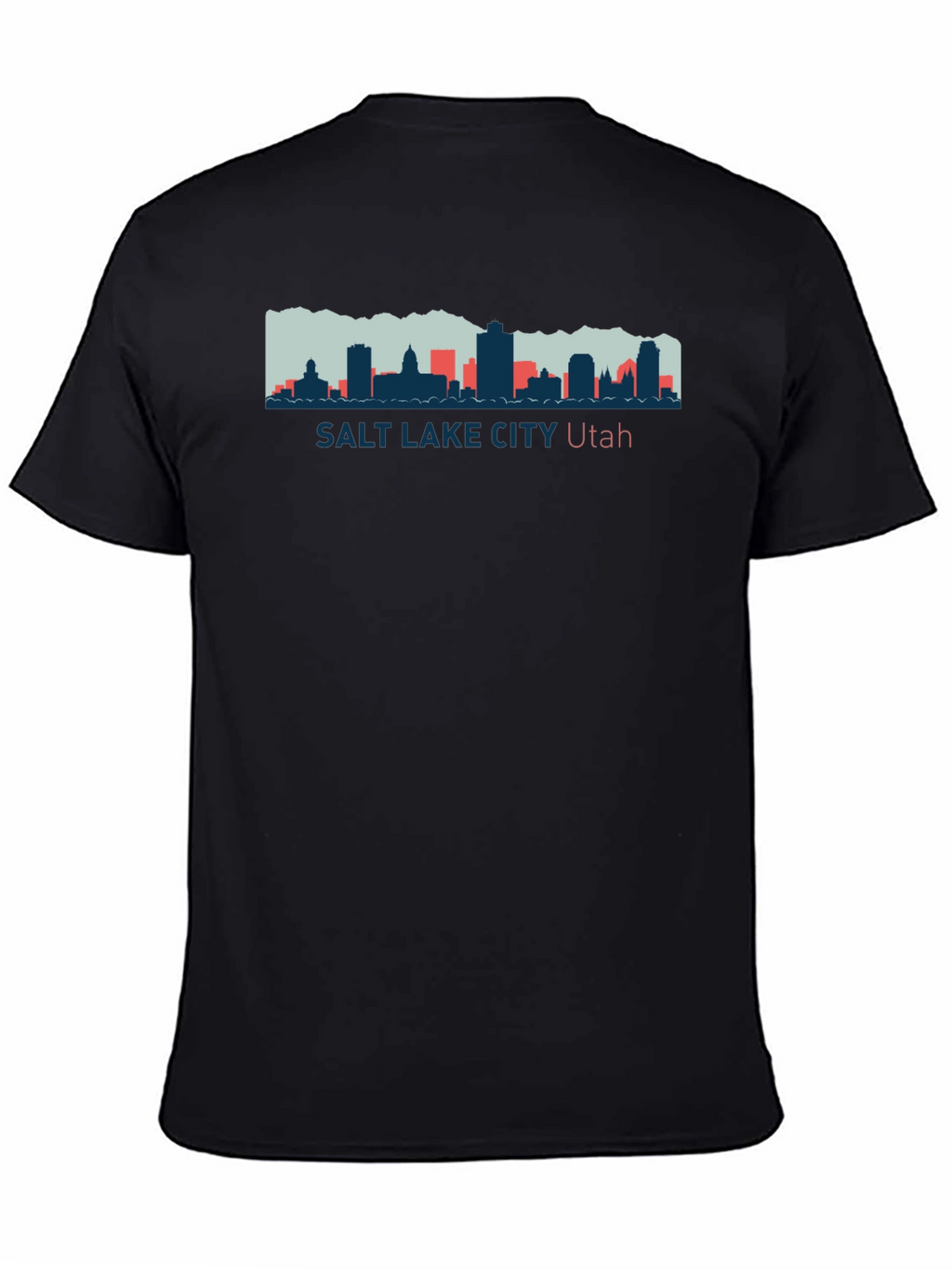 Salt Lake City Utah Skyline T-Shirt