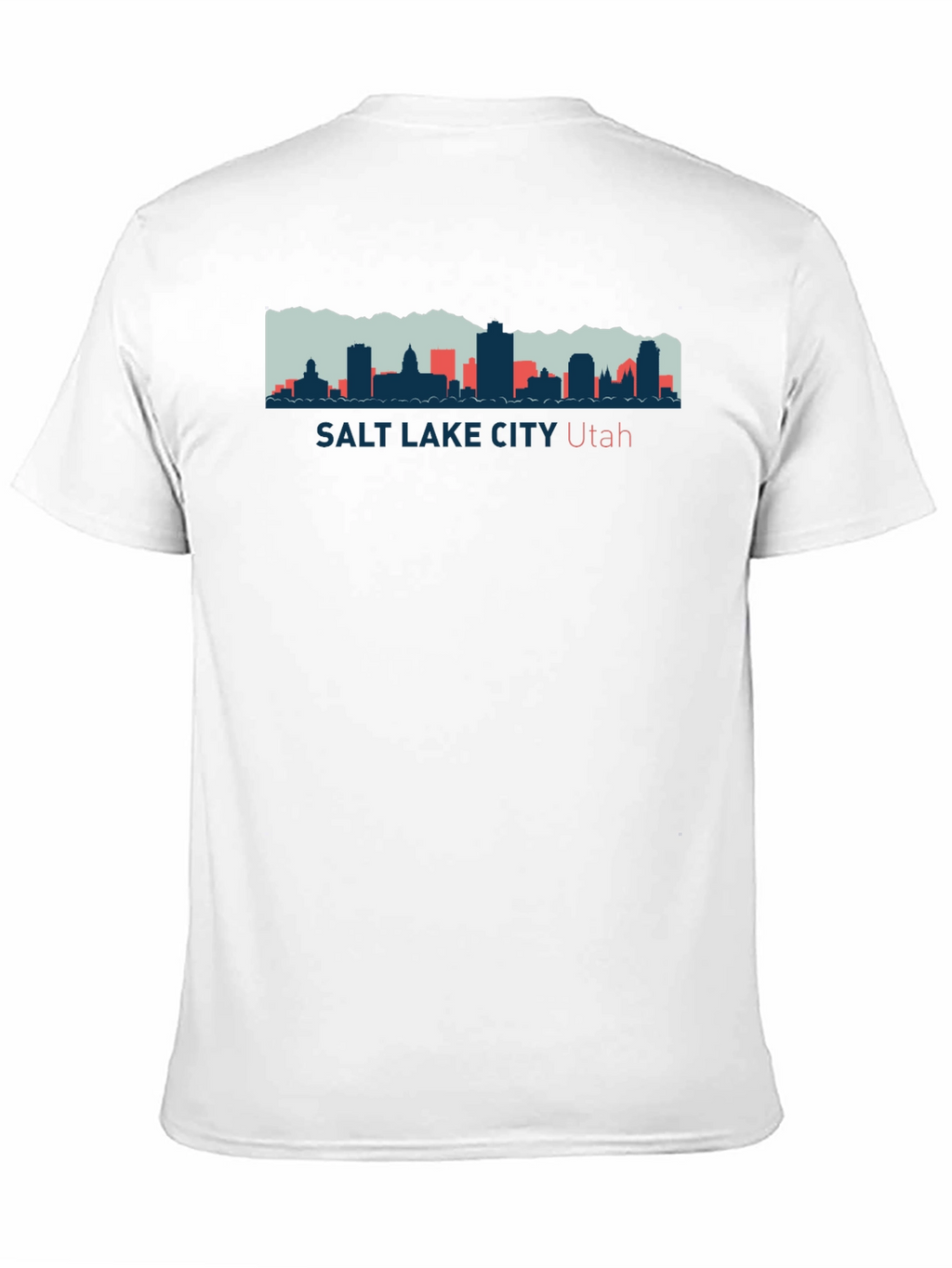 Salt Lake City Utah Skyline T-Shirt