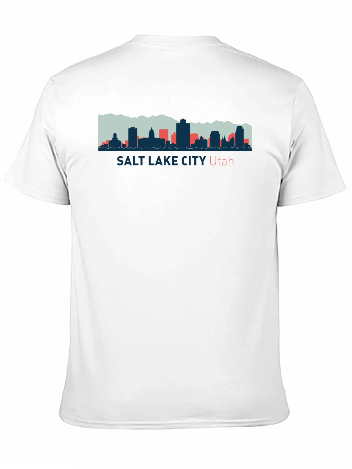 Salt Lake City Utah Skyline T-Shirt