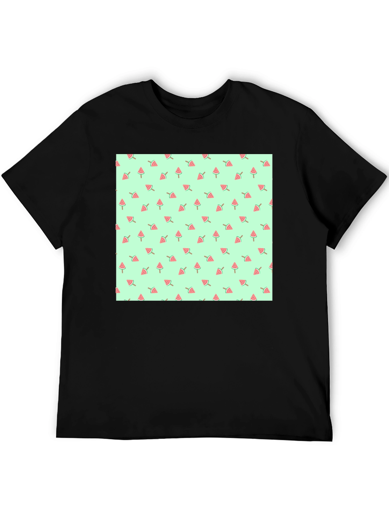 Watermelon Popsicle Pattern Tee
