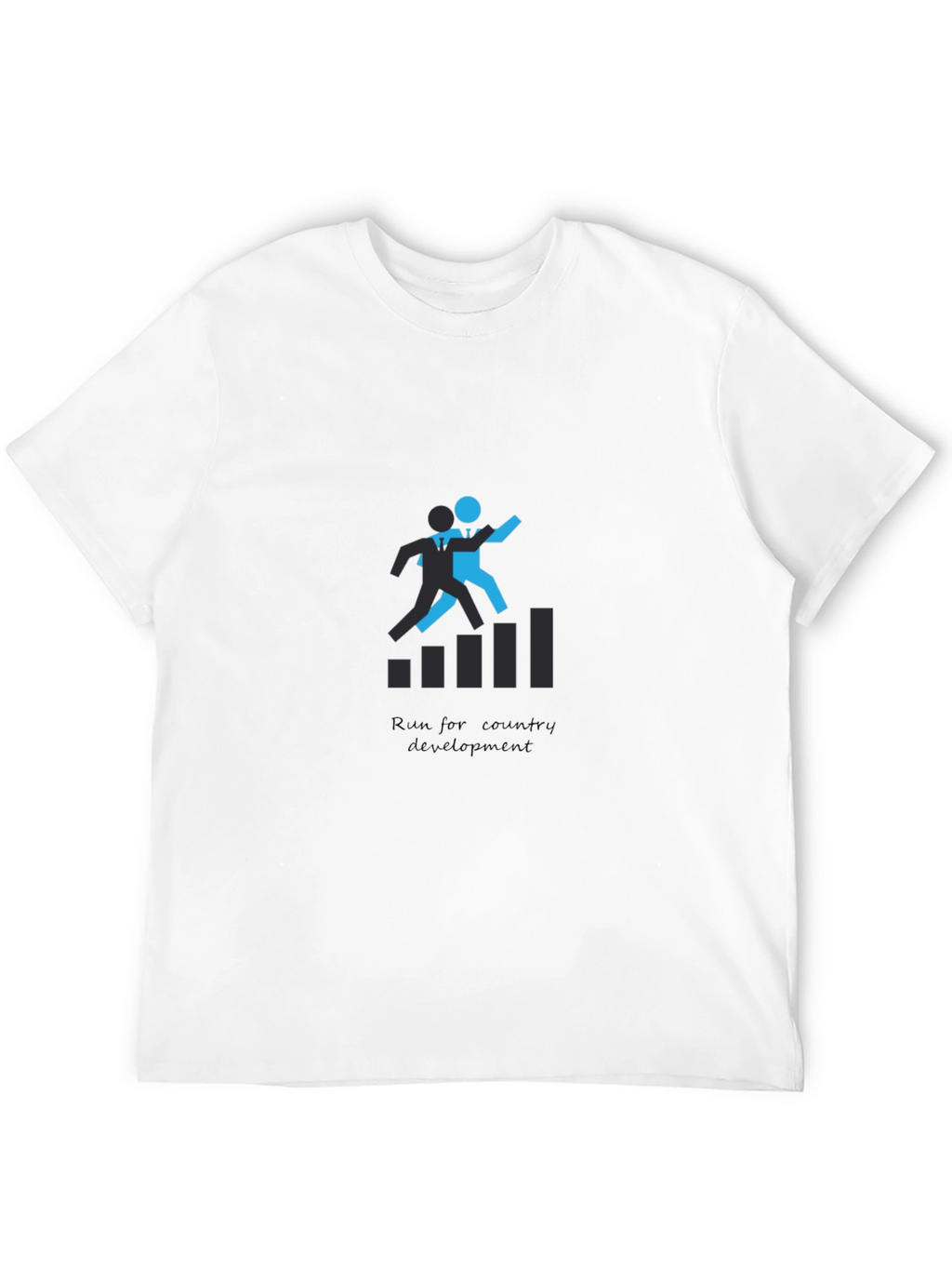 Run For Country Development Graphic T-Shirt