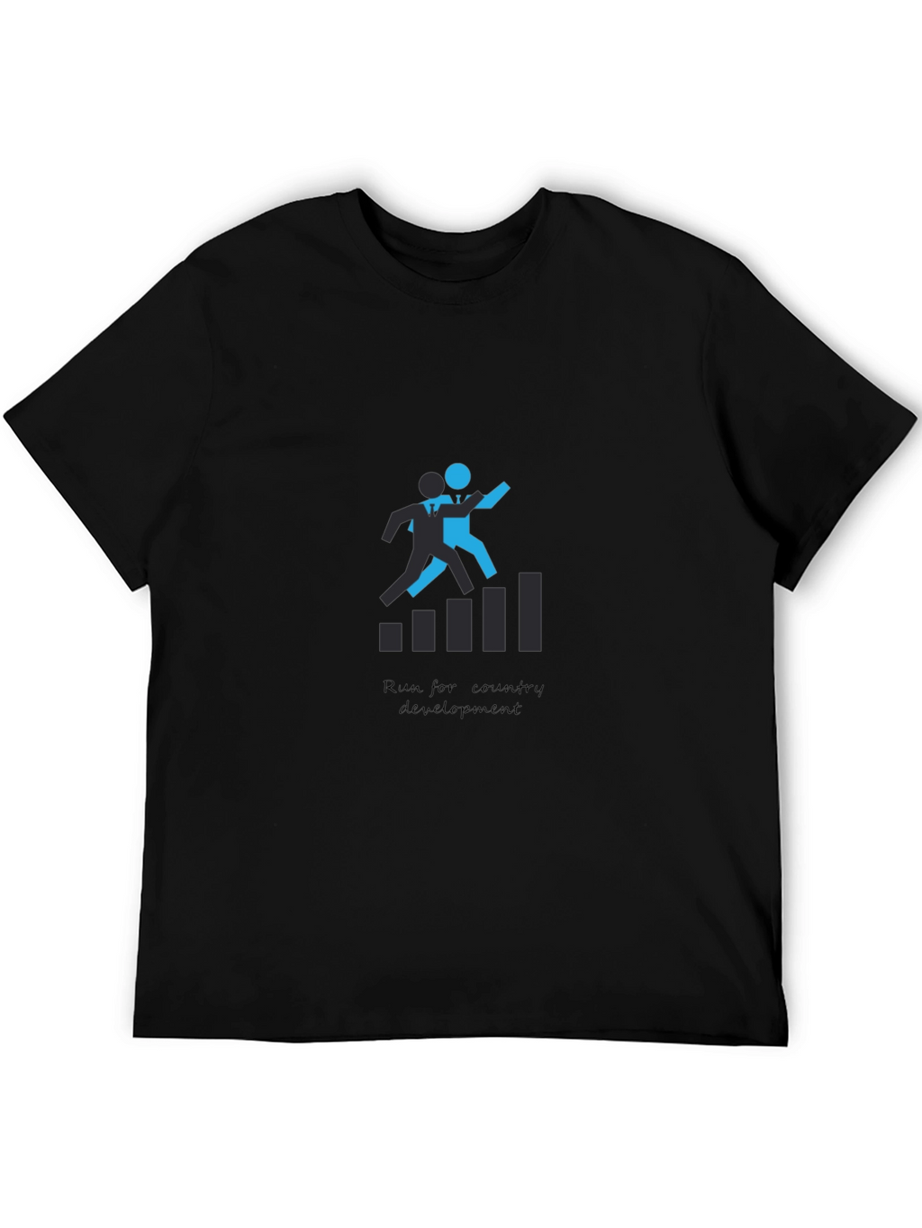 Run For Country Development Graphic T-Shirt