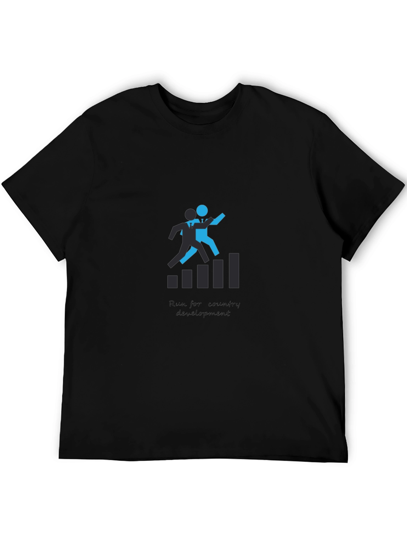 Run For Country Development Graphic T-Shirt
