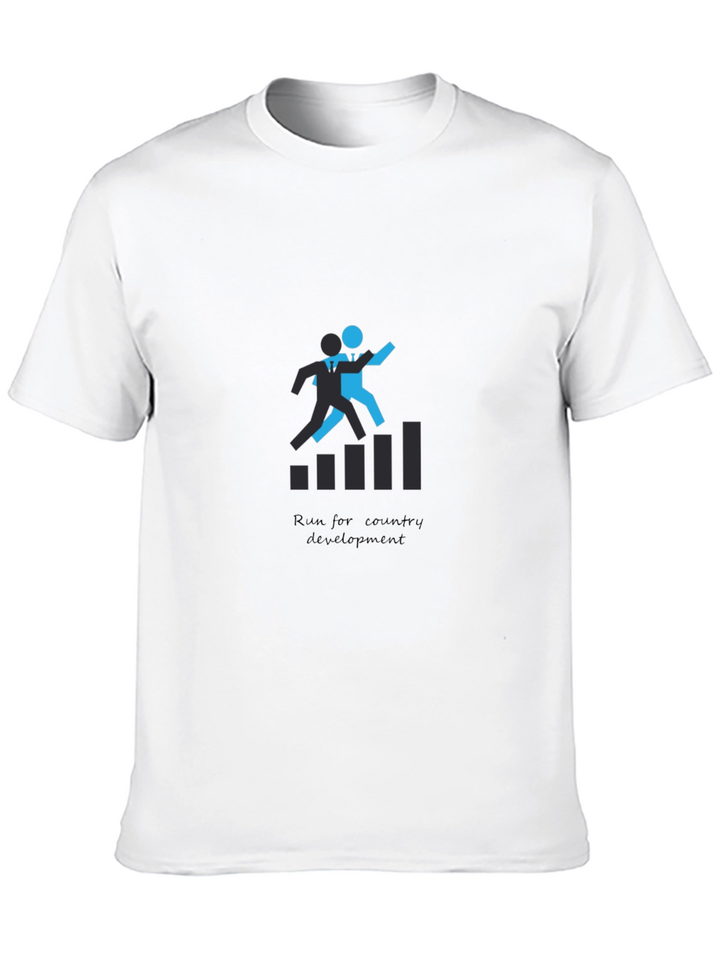 Run For Country Development Graphic T-Shirt