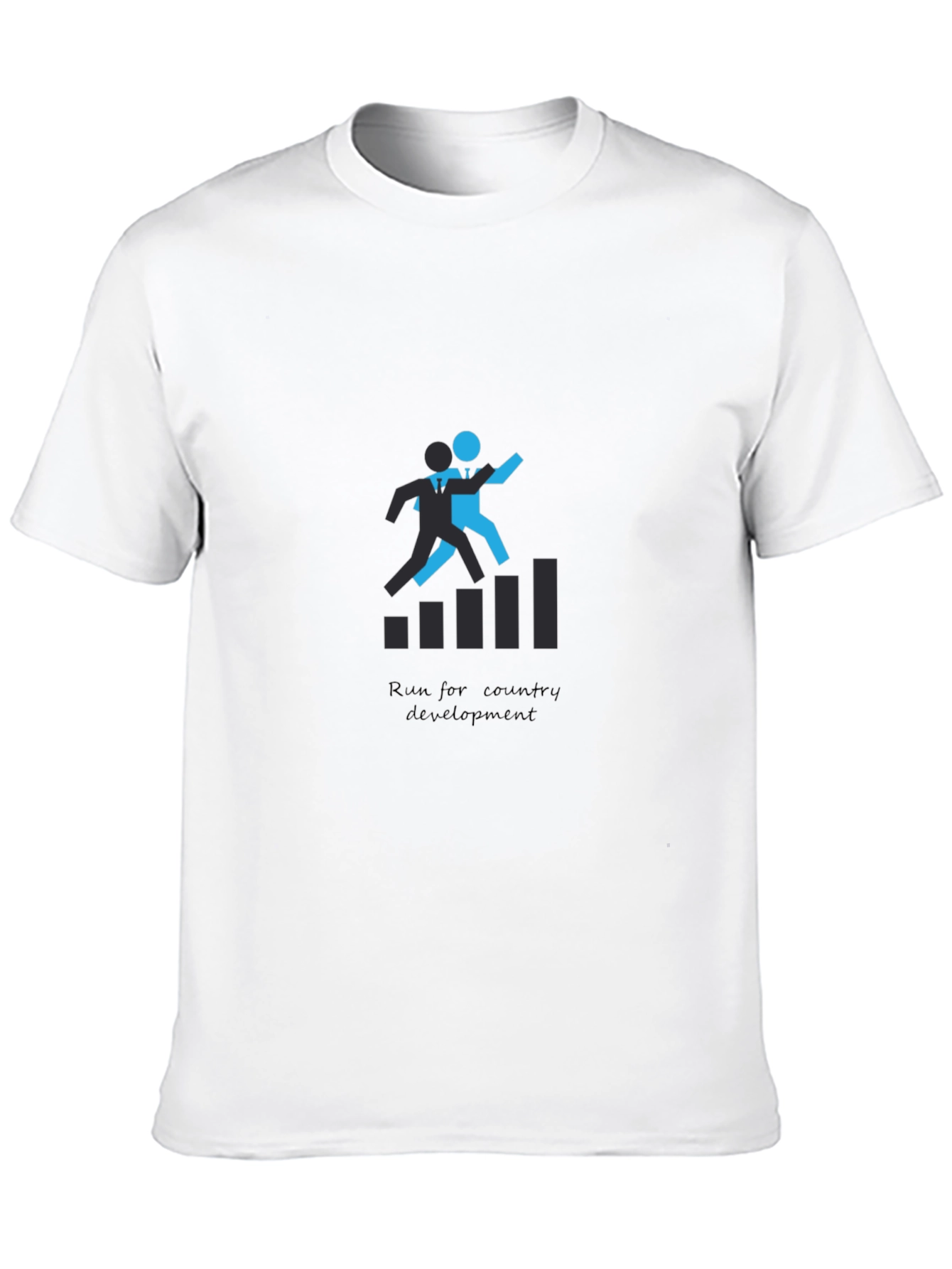 Run For Country Development Graphic T-Shirt