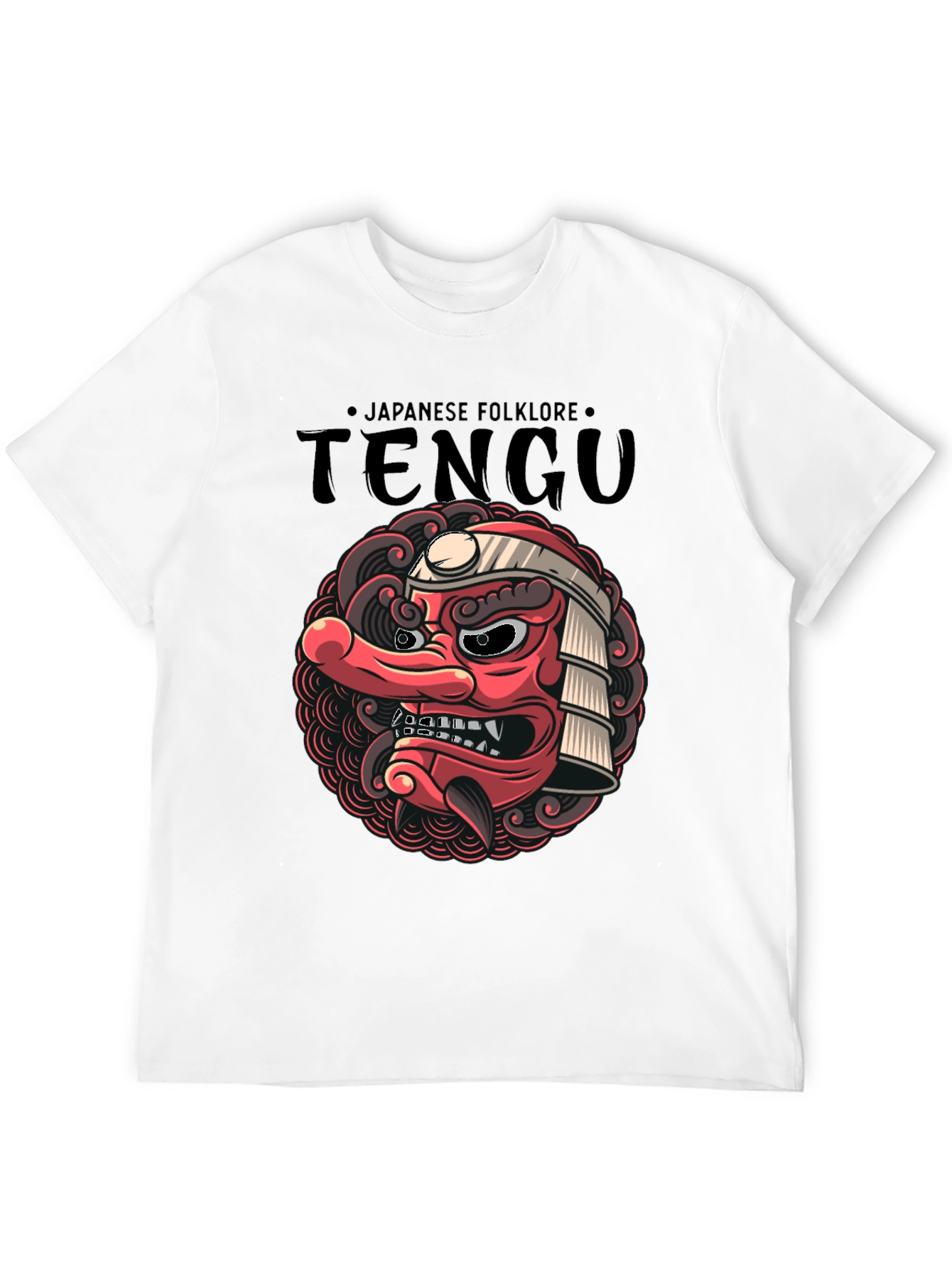 Tengu Japanese Folklore T-Shirt - Unique Design