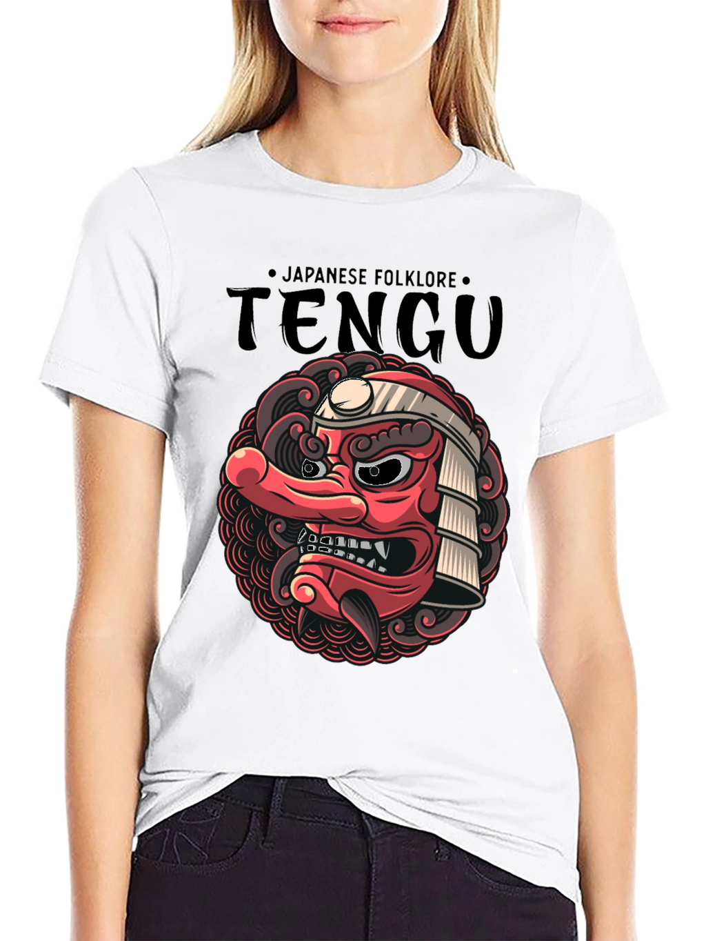 Tengu Japanese Folklore T-Shirt - Unique Design