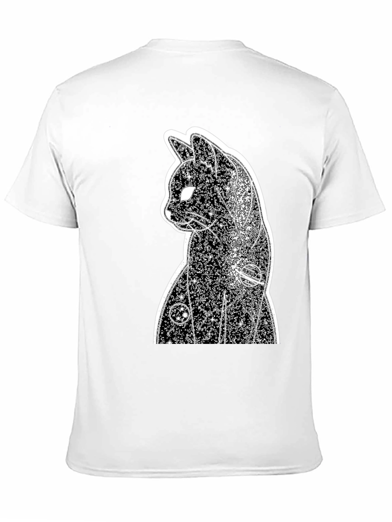 Cosmic Cat Black T-Shirt