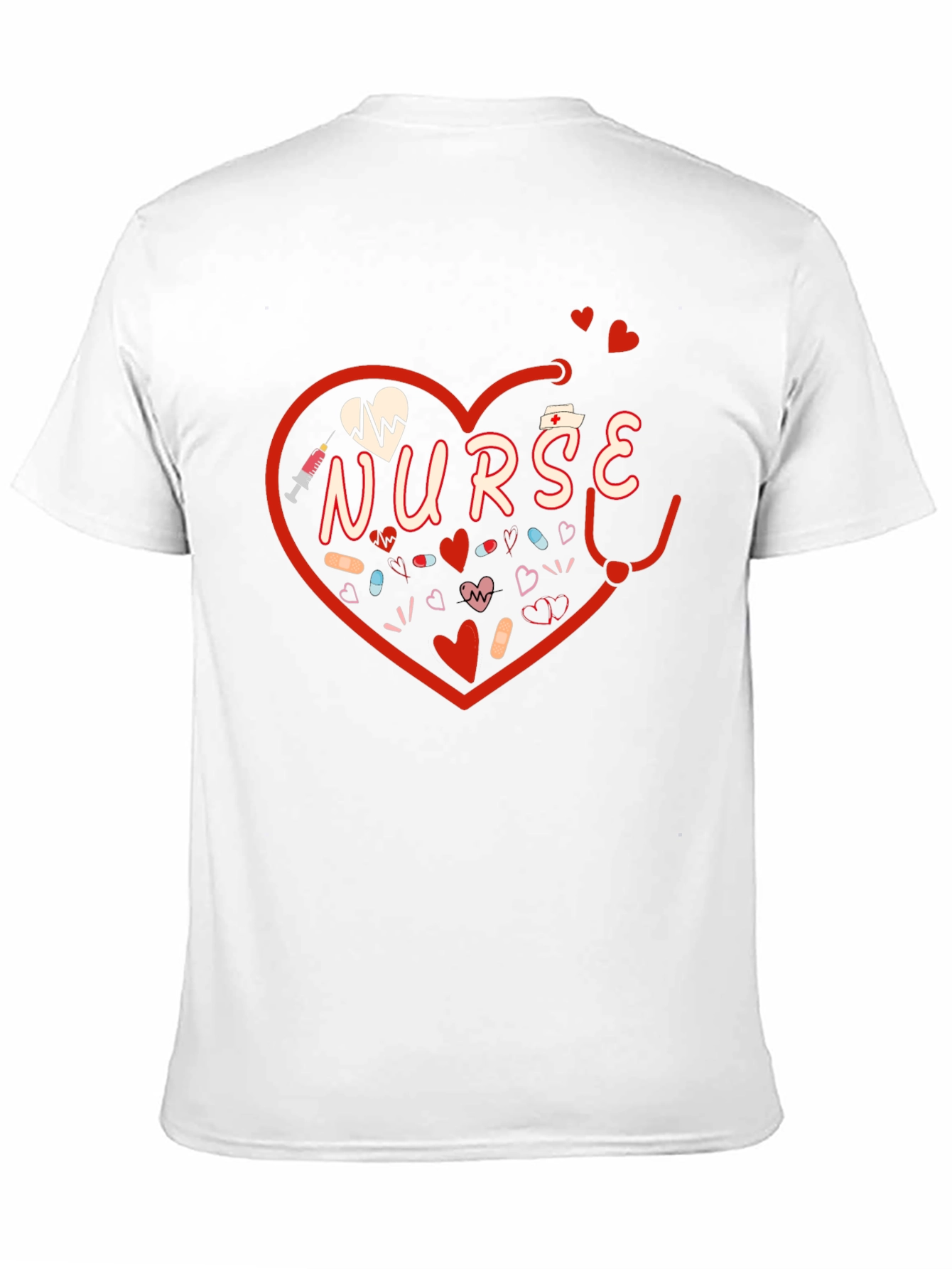Nurse Heart Graphic Tee
