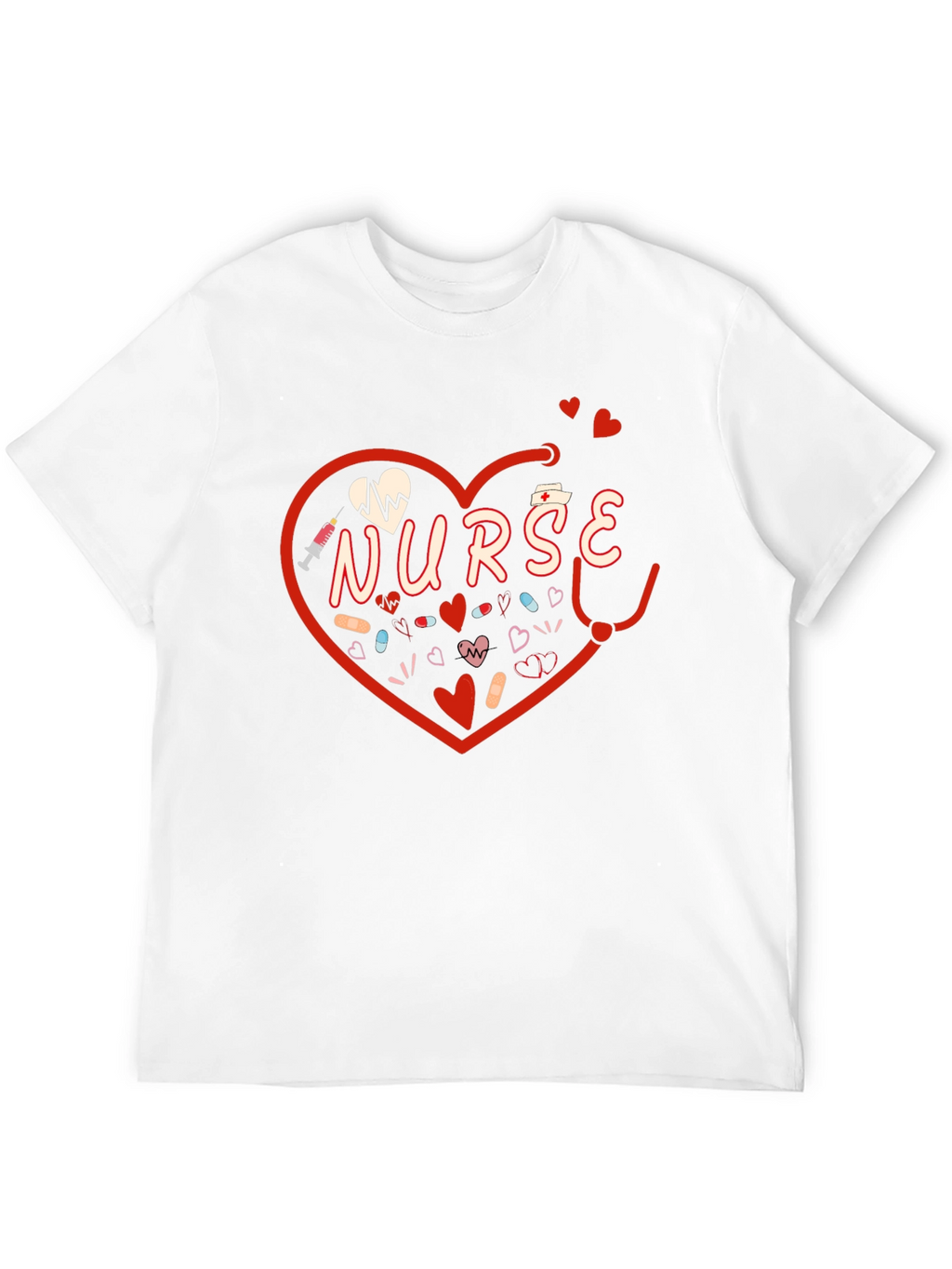Nurse Heart Graphic Tee