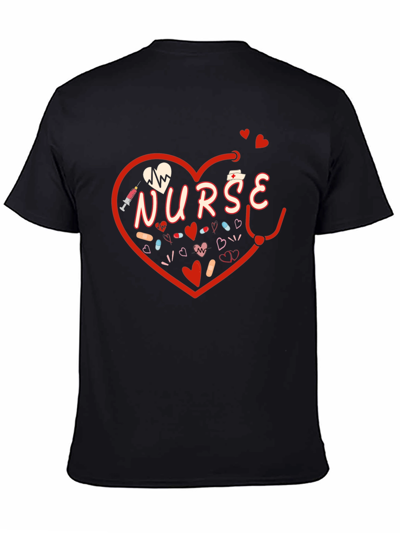 Nurse Heart Graphic Tee