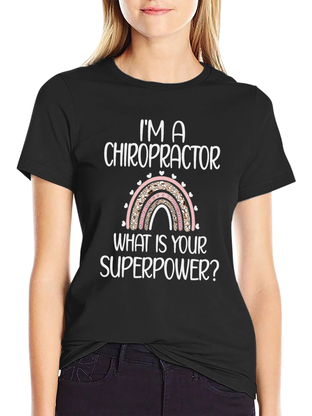 Chiropractor Superpower Graphic Tee