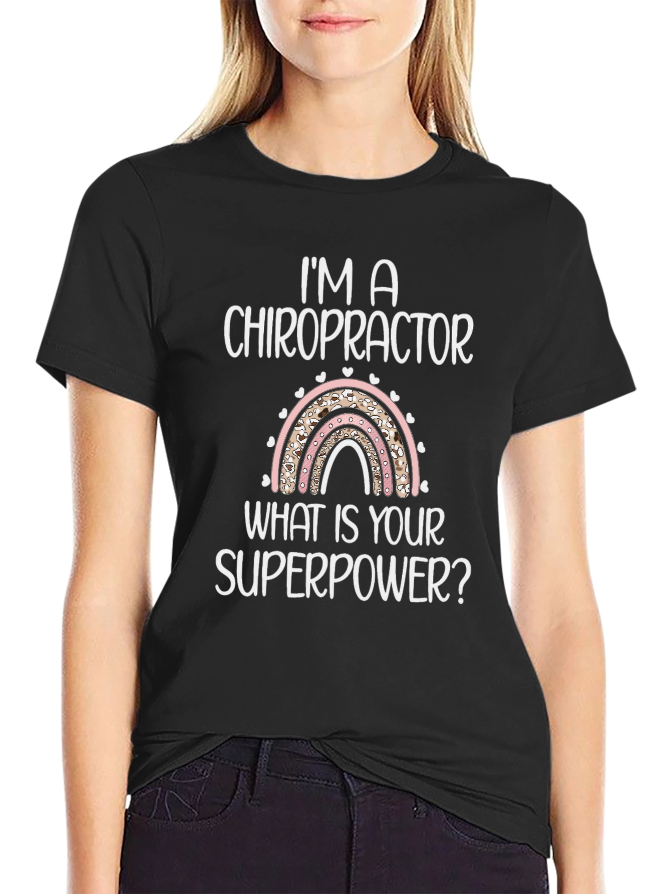 Chiropractor Superpower Graphic Tee