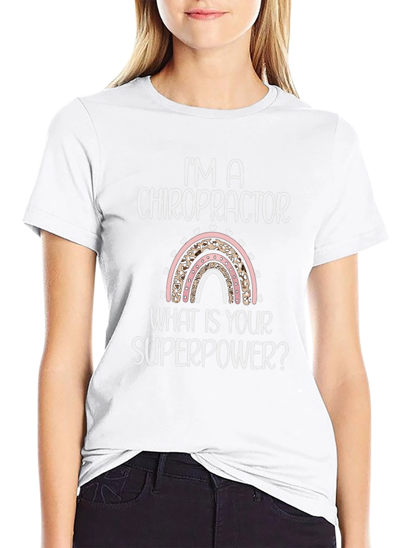 Chiropractor Superpower Graphic Tee