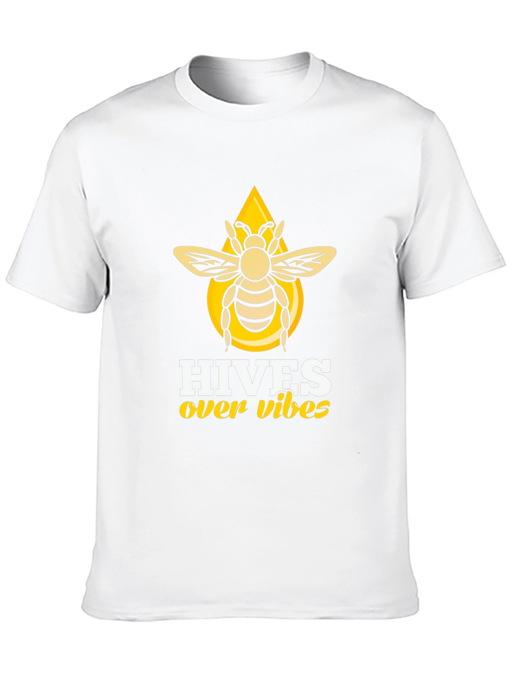 Hives Over Vibes T-Shirt - Honeybee Graphic Tee