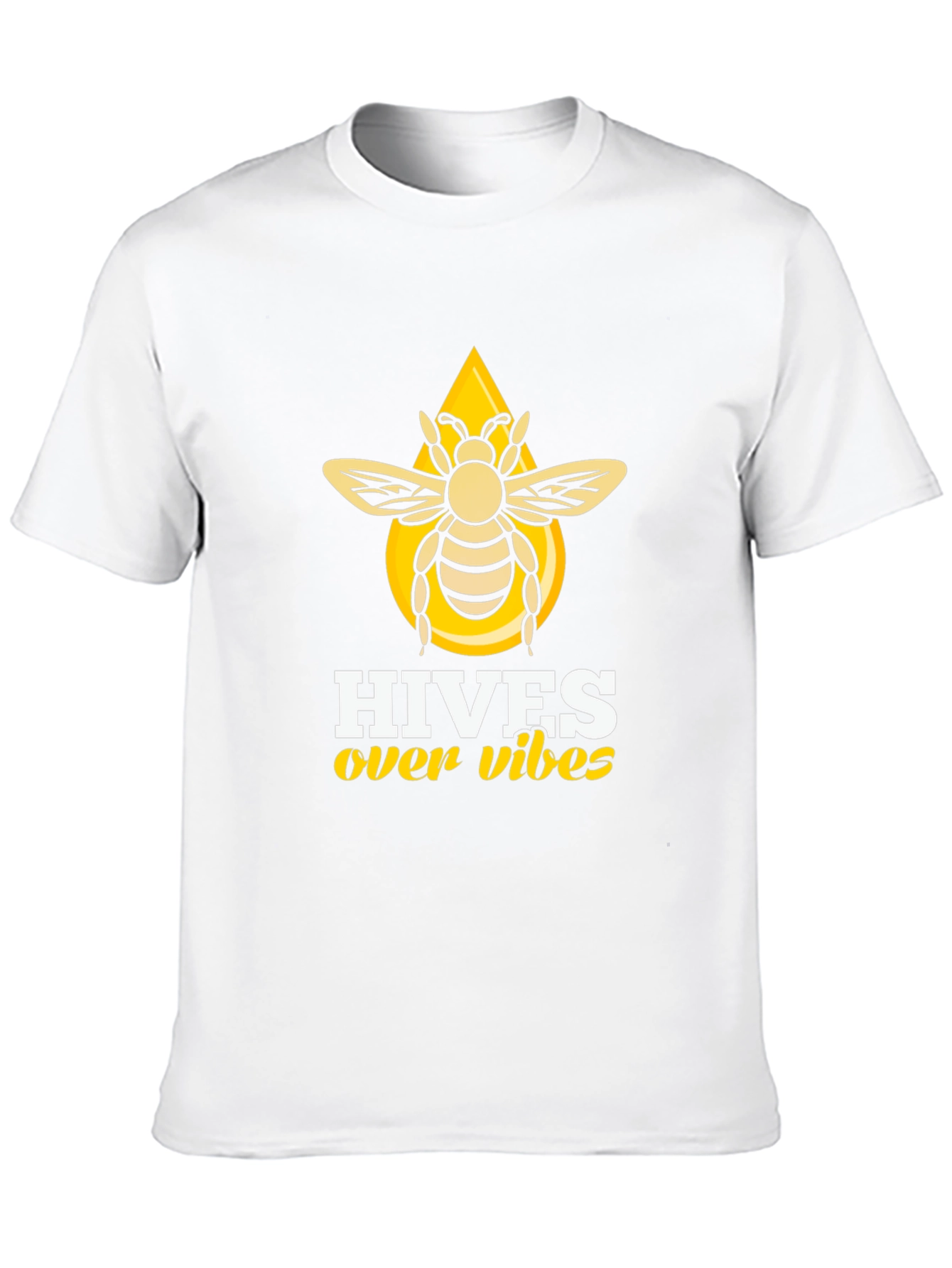 Hives Over Vibes T-Shirt - Honeybee Graphic Tee