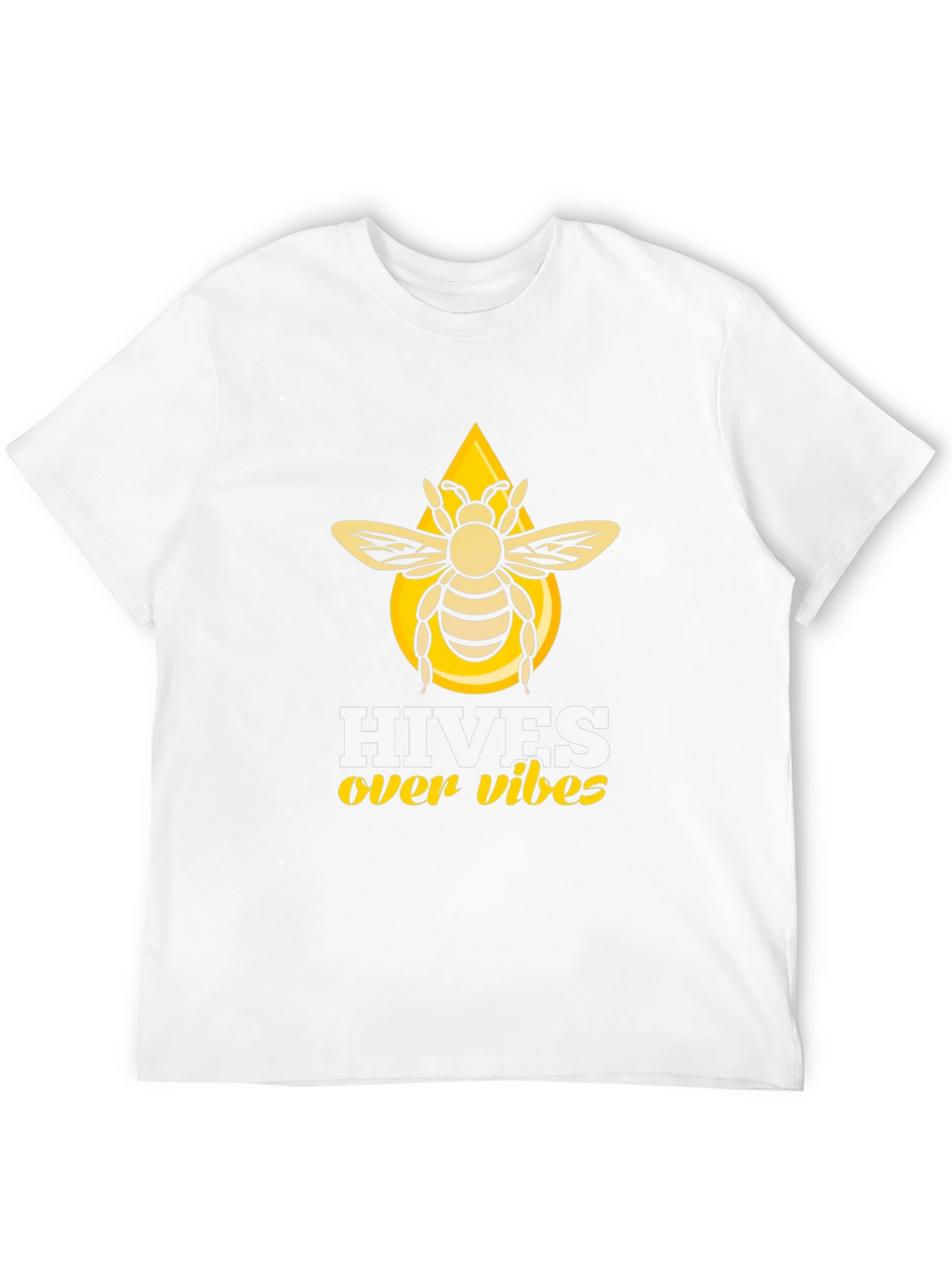 Hives Over Vibes T-Shirt - Honeybee Graphic Tee