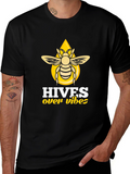 Hives Over Vibes T-Shirt - Honeybee Graphic Tee