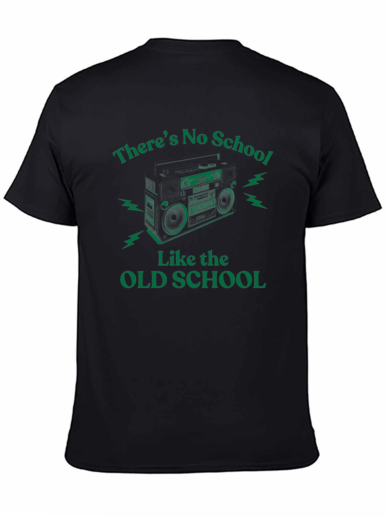 Retro Boombox T-Shirt - No School Like the Old School