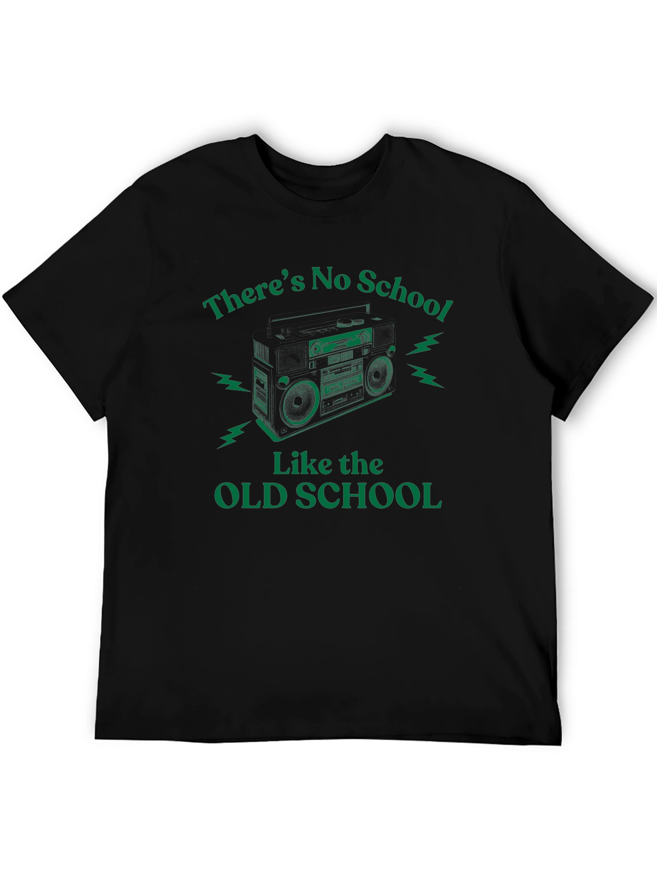 Retro Boombox T-Shirt - No School Like the Old School