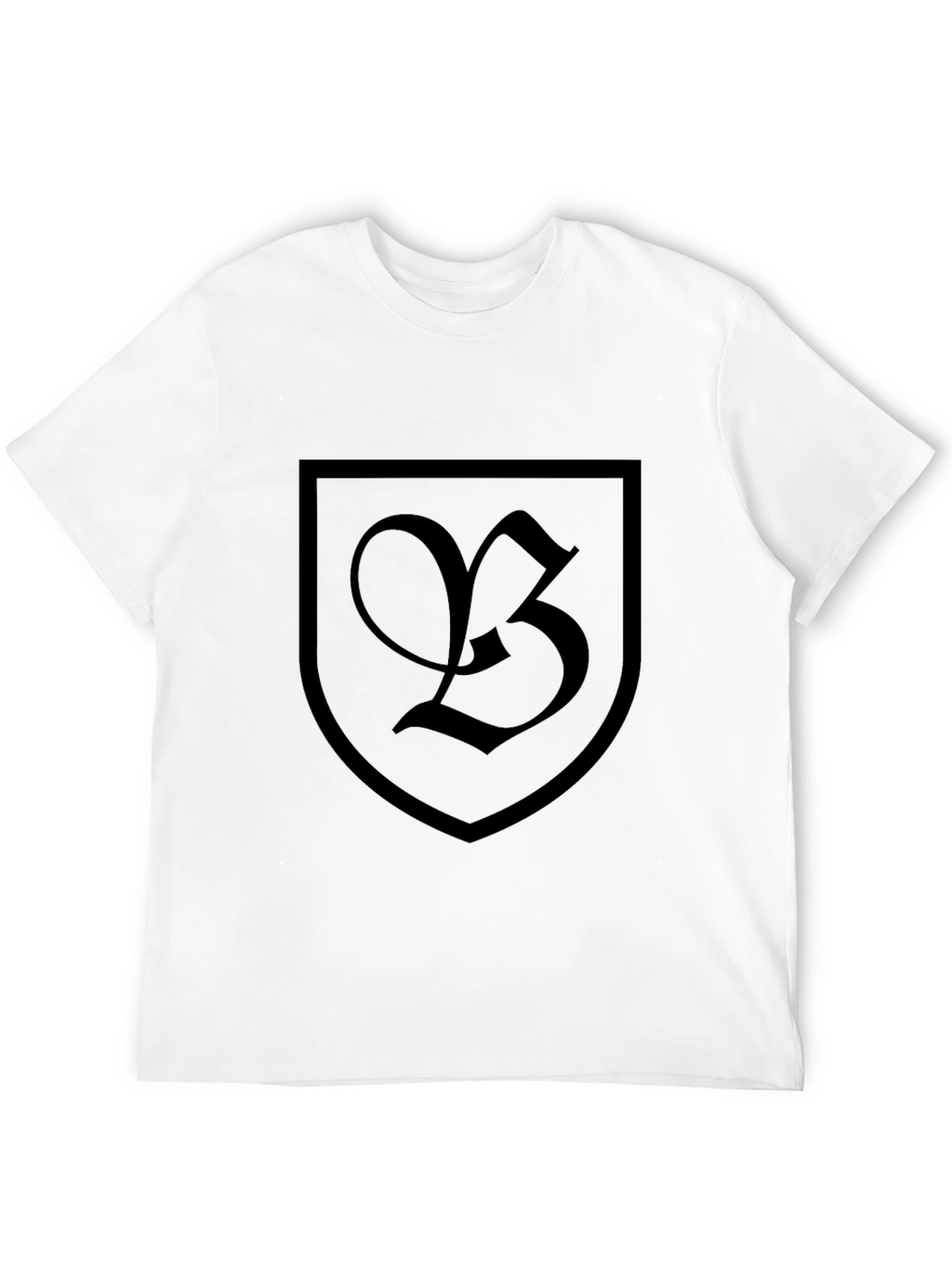 Shield Crest Graphic Tee - Black