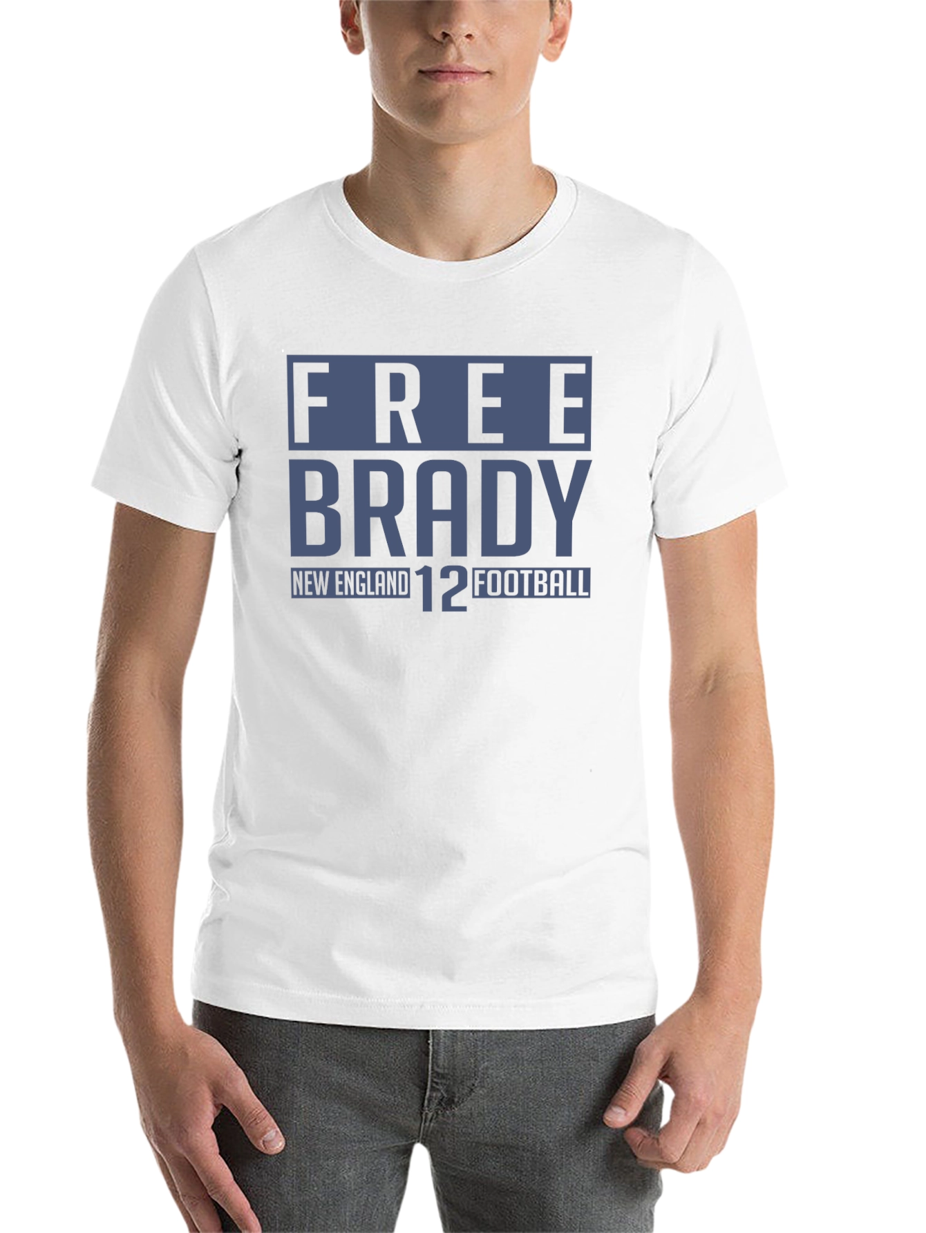 Free Brady T-Shirt - New England Football