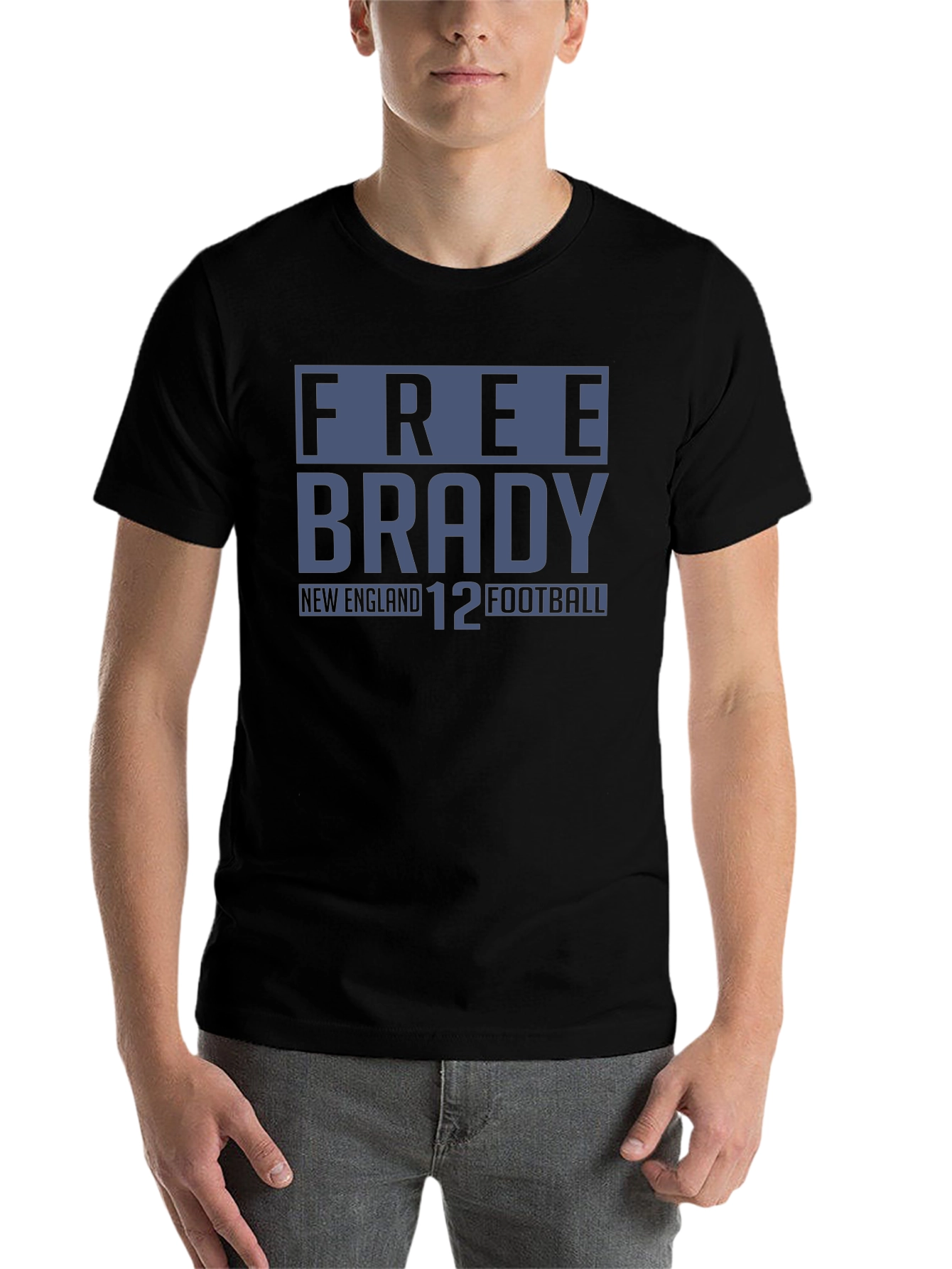 Free Brady T-Shirt - New England Football