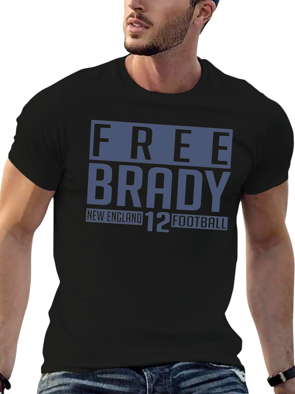 Free Brady T-Shirt - New England Football