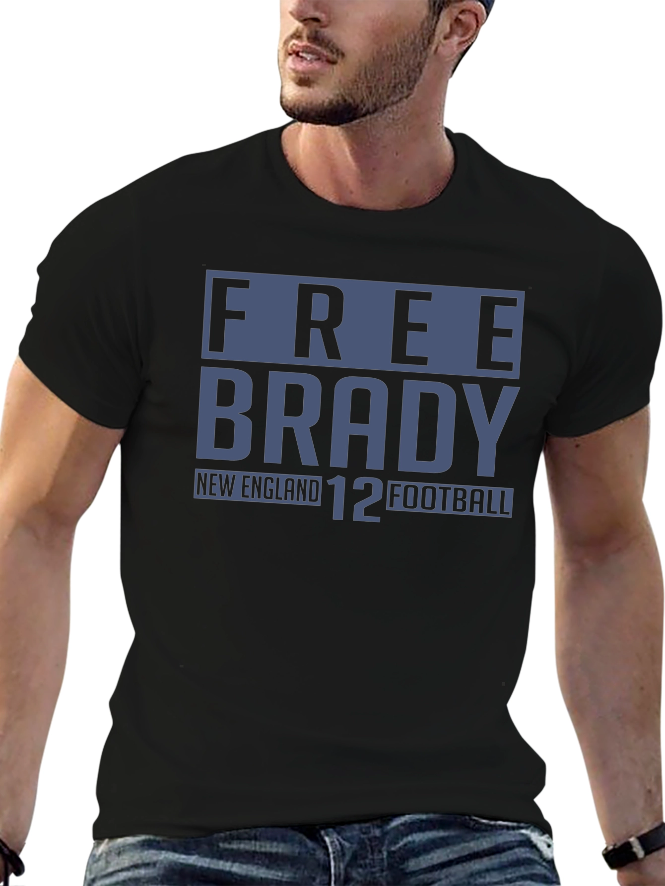 Free Brady T-Shirt - New England Football