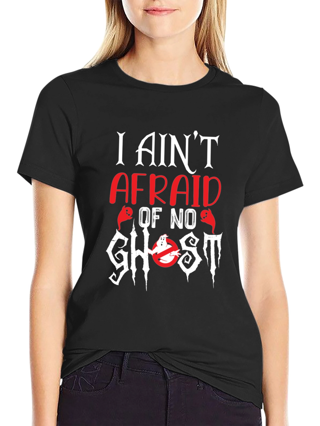 I Aint Afraid of No Ghost Graphic Tee