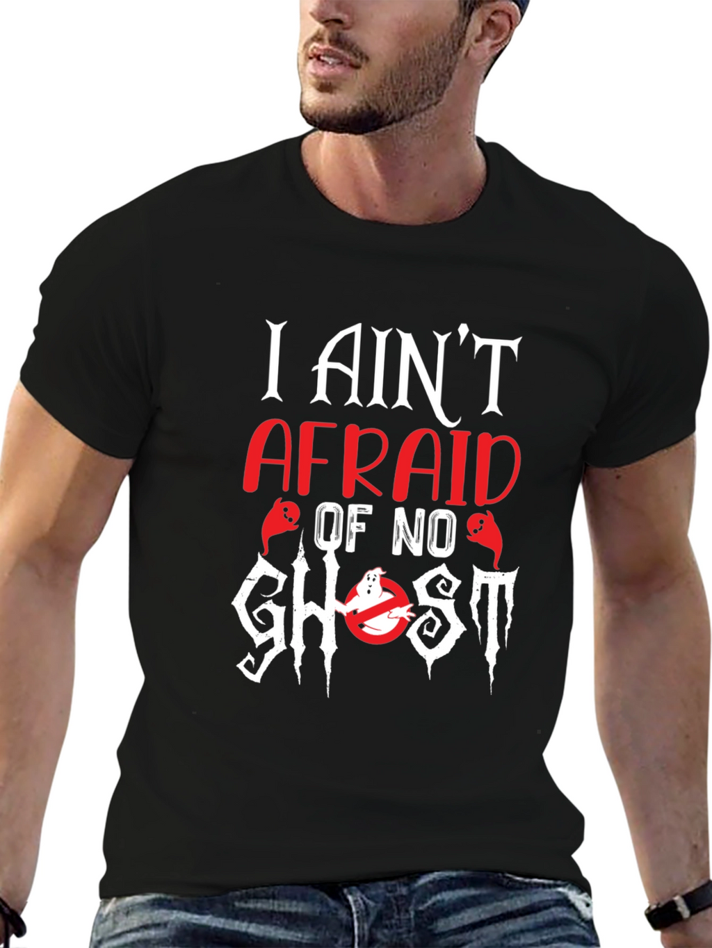 I Aint Afraid of No Ghost Graphic Tee
