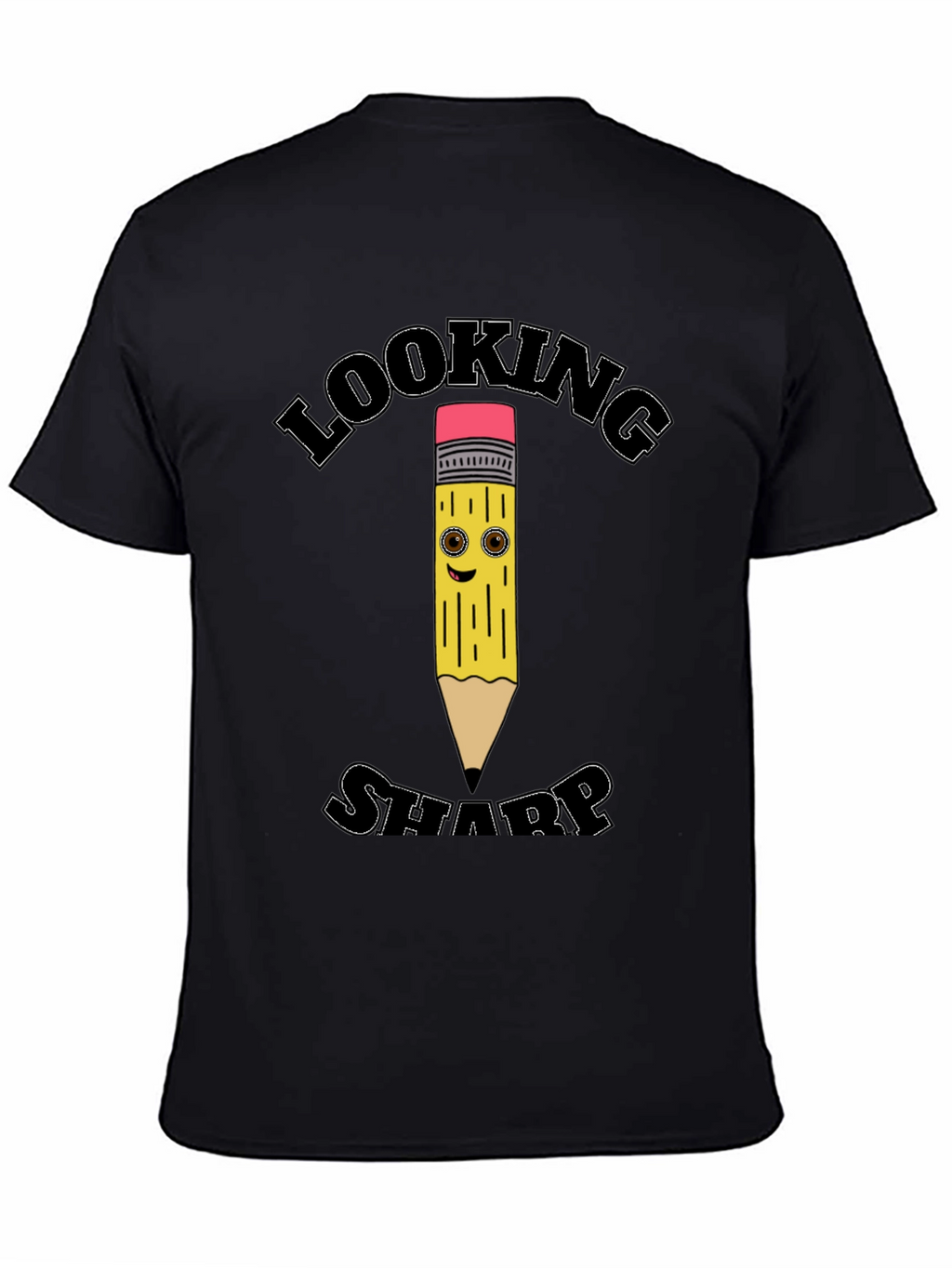 Looking Sharp Pencil Graphic Tee - Cool Design