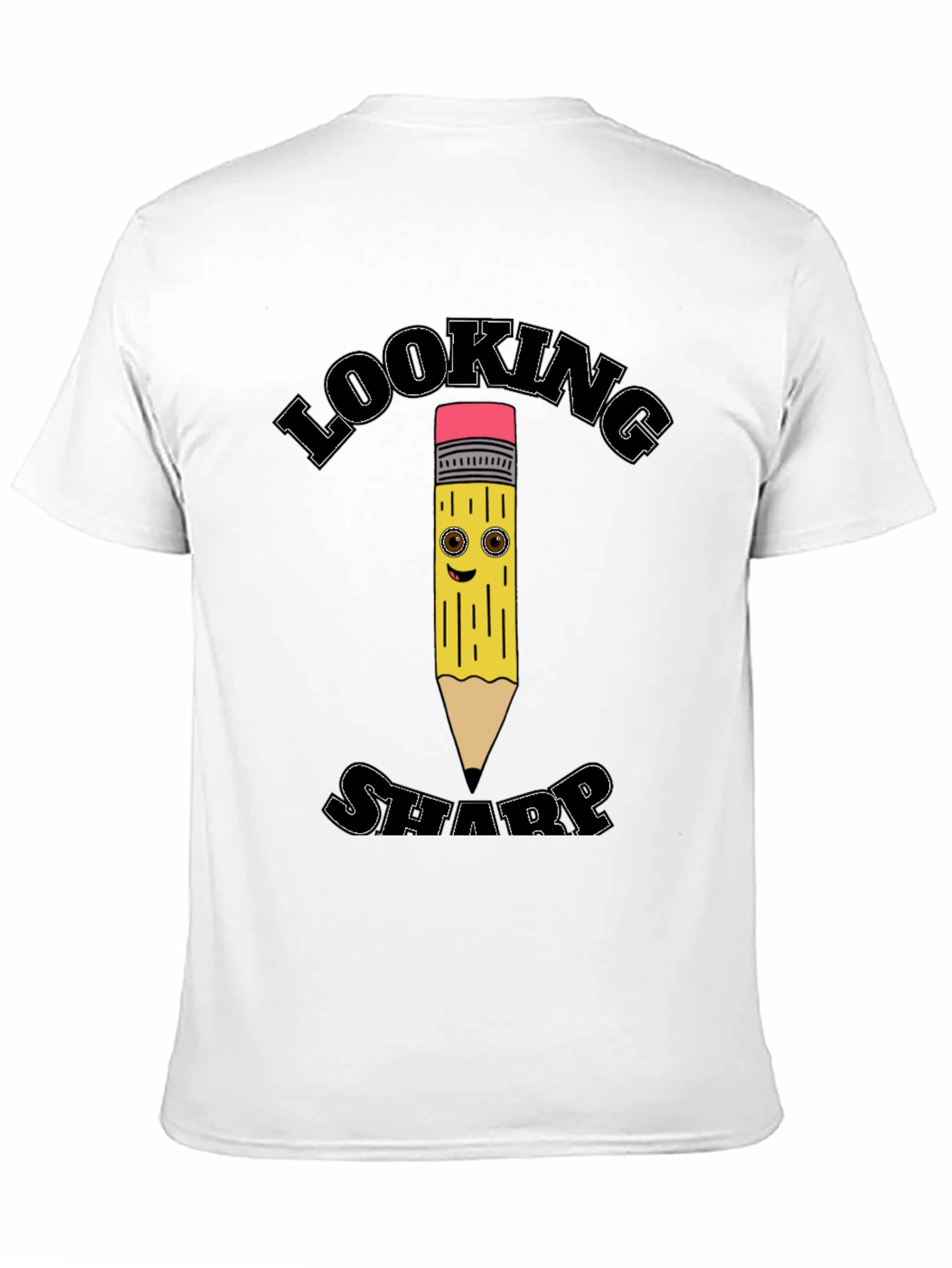 Looking Sharp Pencil Graphic Tee - Cool Design