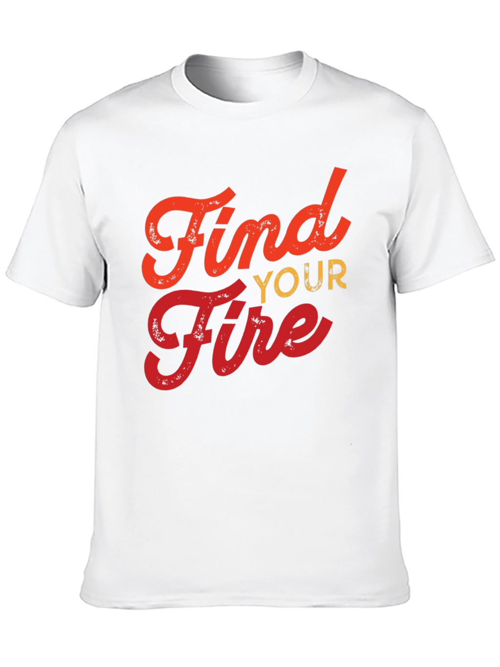 Find Your Fire Graphic T-Shirt - Black