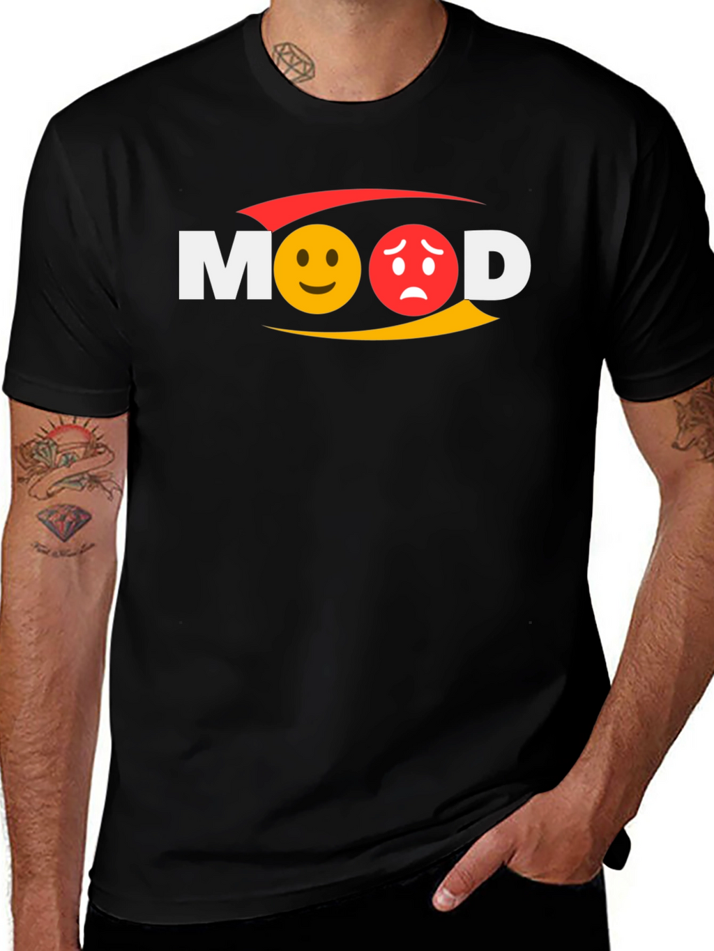 Mood Graphic Tee - Express Yourself!