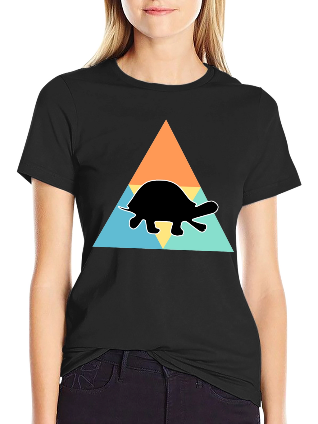 Turtle Graphic Tee: Retro Style Shirt