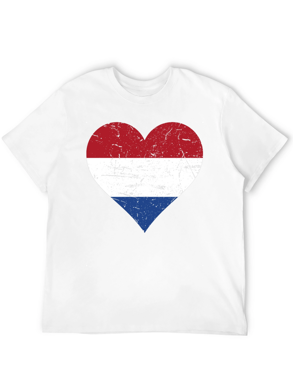 Netherlands Heart Flag Graphic Tee