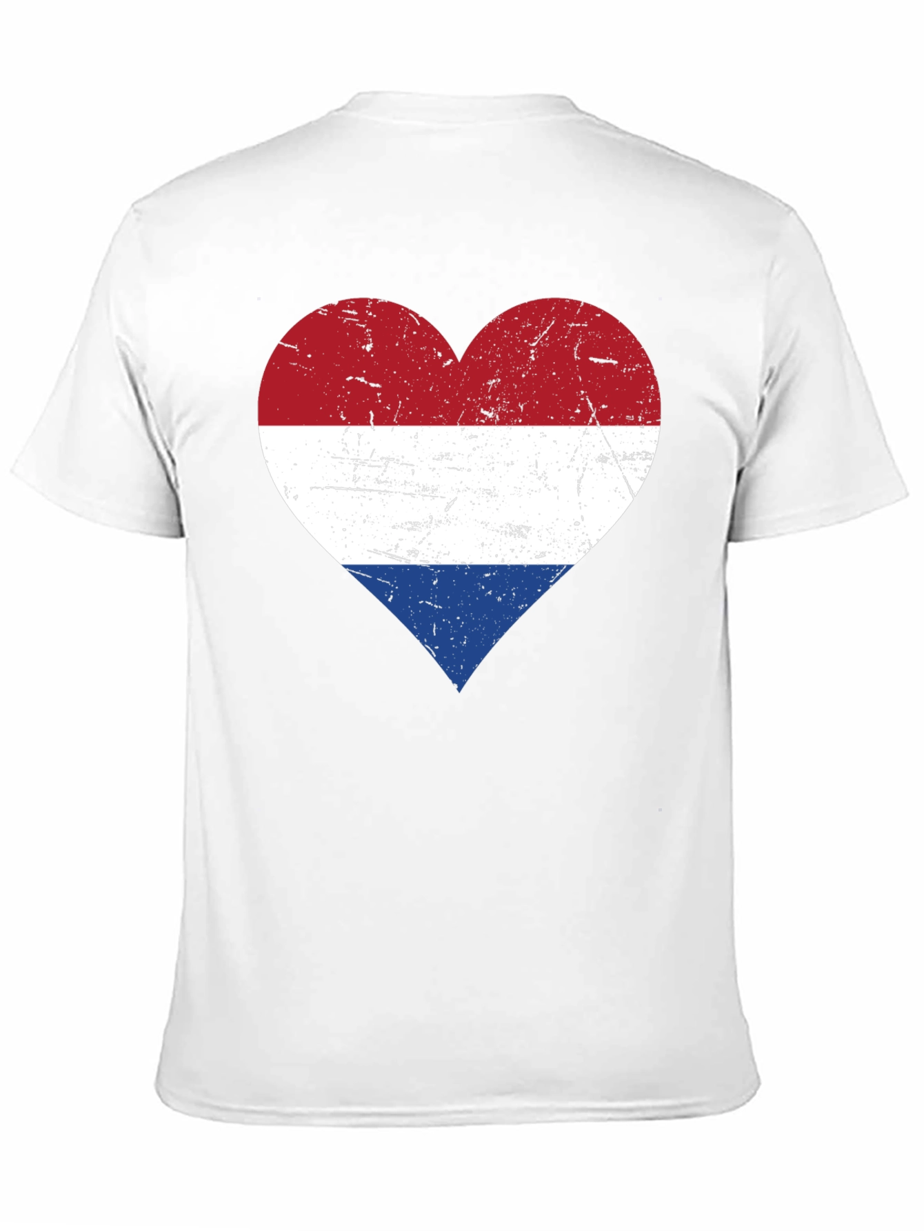 Netherlands Heart Flag Graphic Tee